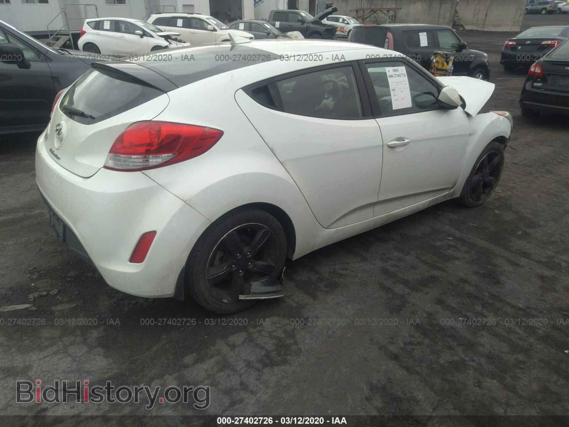 2013 HYUNDAI VELOSTER - VIN: KMHTC6AD6DU097143 - Фото 4