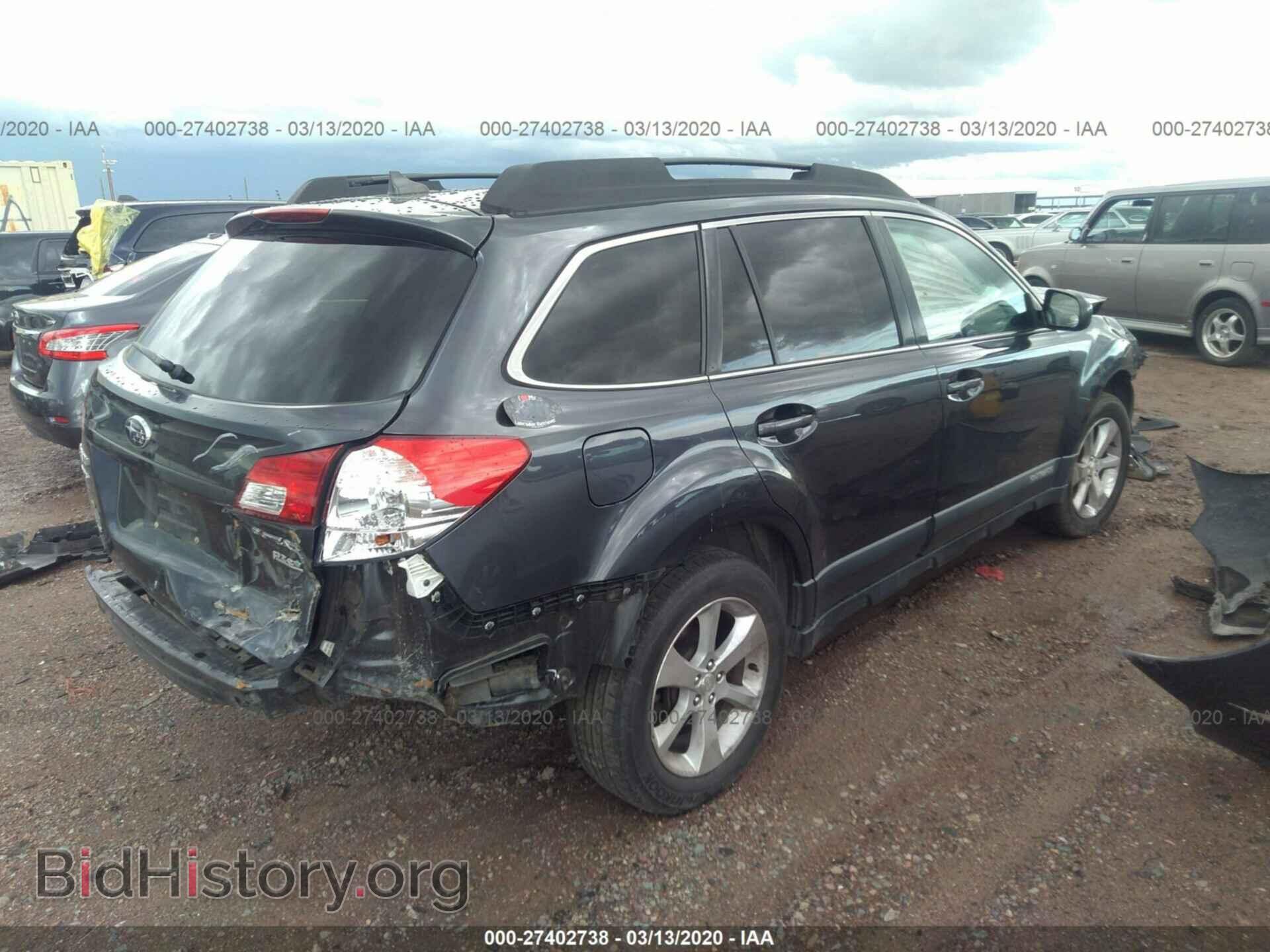 Фотография 4S4BRBLC2D3272646 - SUBARU OUTBACK 2013