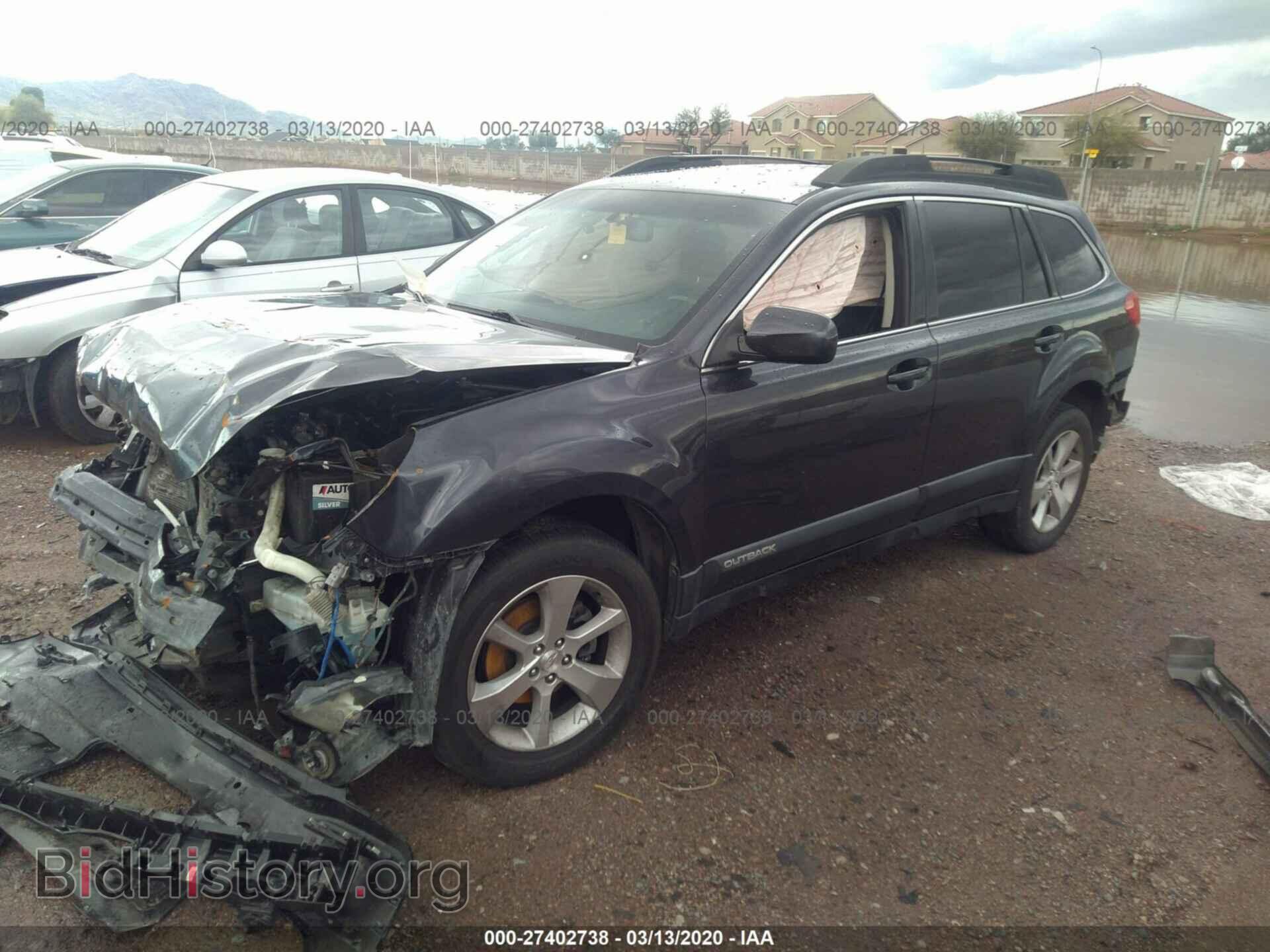 2013 SUBARU OUTBACK - VIN: 4S4BRBLC2D3272646 - Фото 2