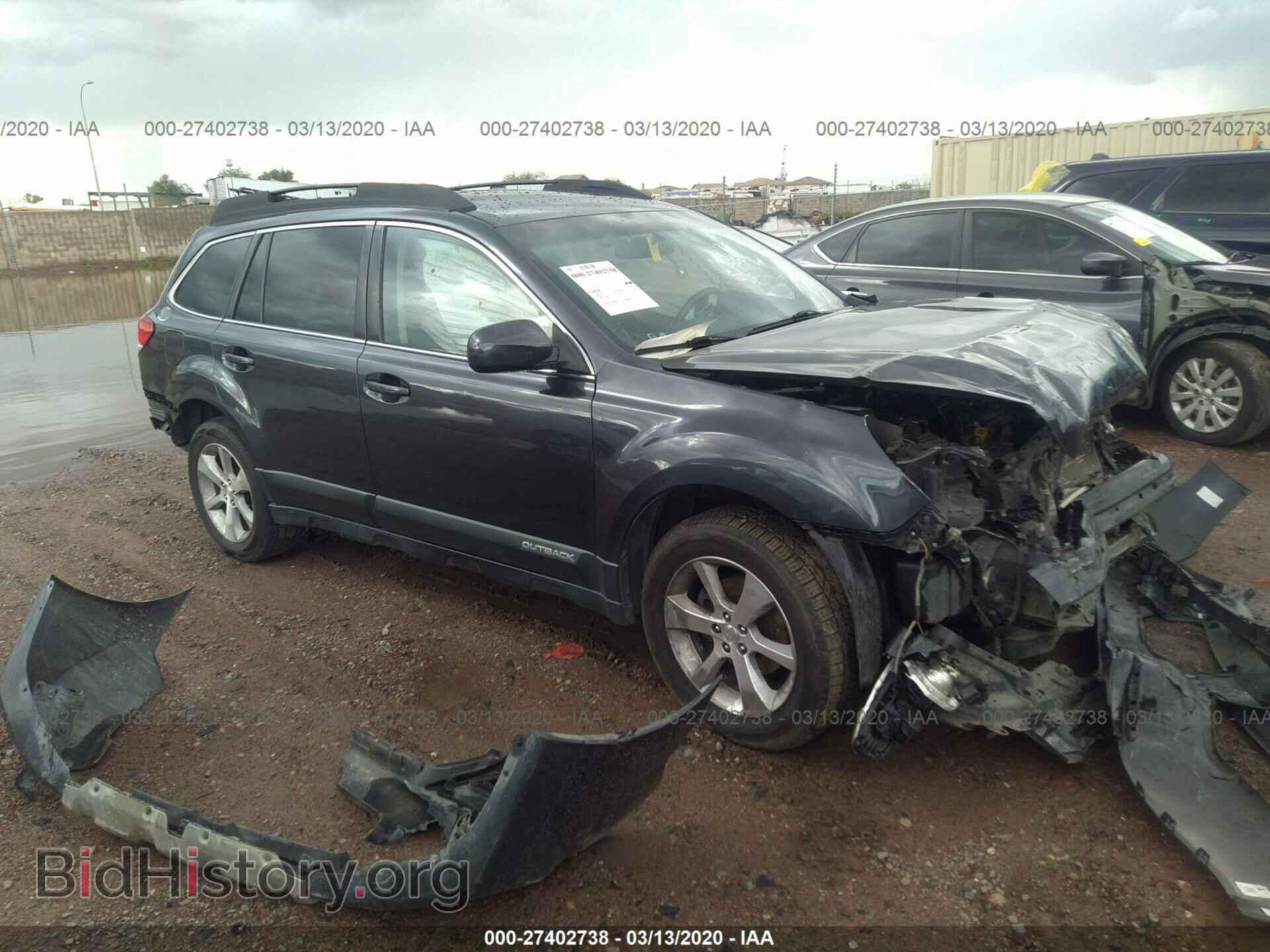 2013 SUBARU OUTBACK - VIN: 4S4BRBLC2D3272646 - Фото 4