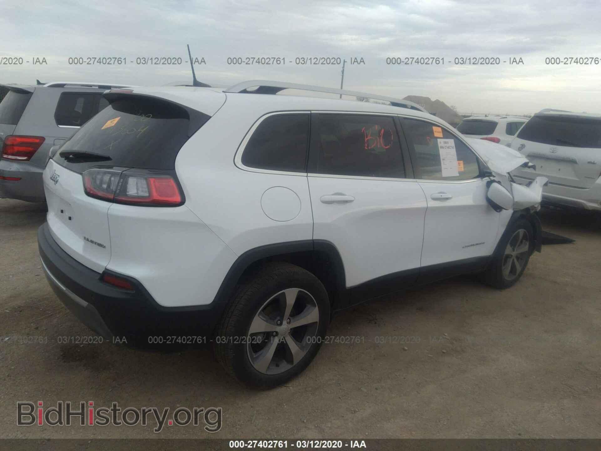2019 JEEP CHEROKEE - VIN: 1C4PJLDB0KD444189 - Фото 4