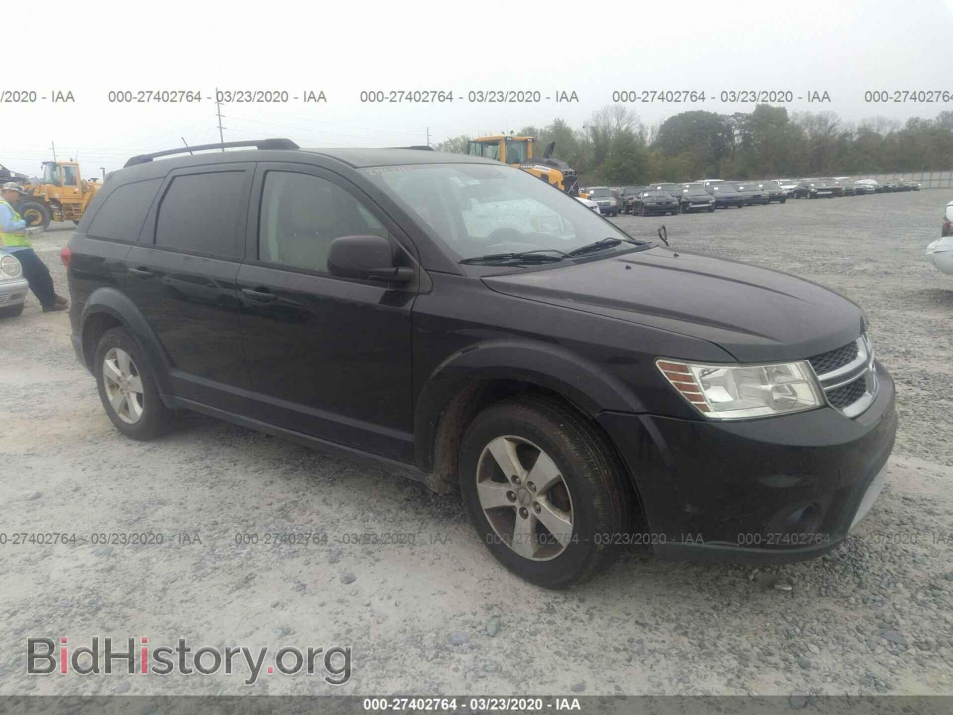 Photo 3C4PDCBG1CT153492 - DODGE JOURNEY 2012