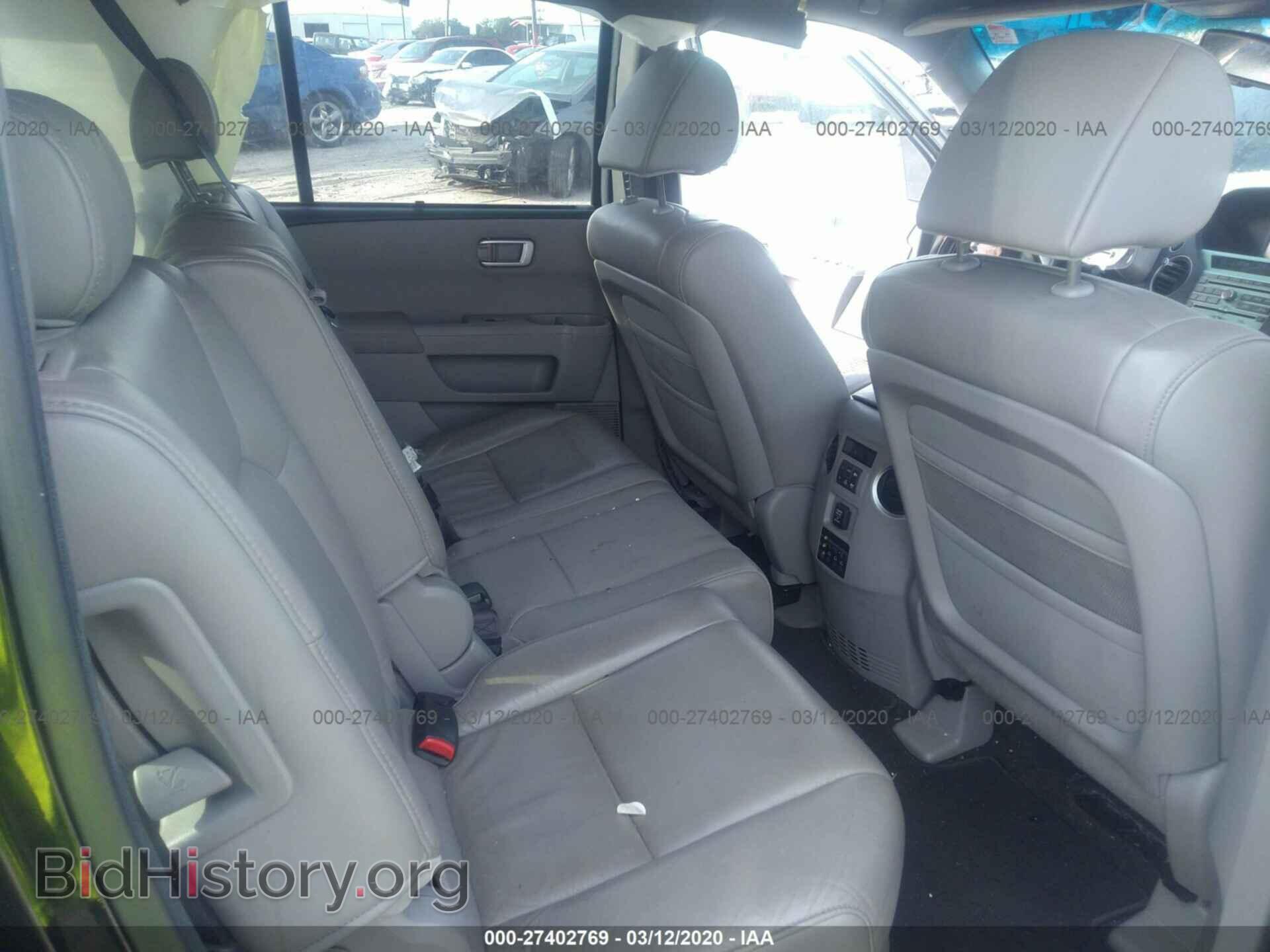 2011 HONDA PILOT - VIN: 5FNYF4H96BB103634 - Фото 8