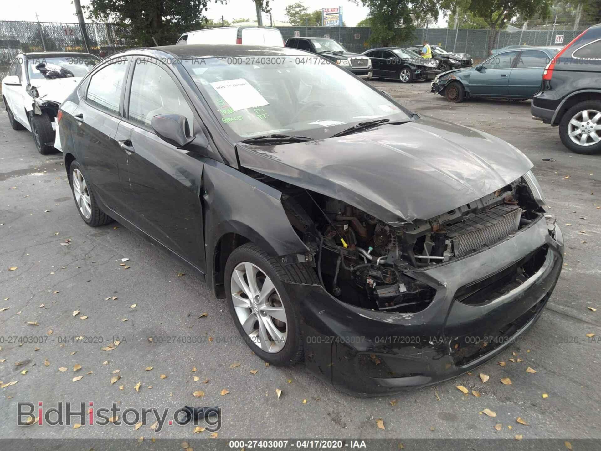 Фотография KMHCU4AE0DU380714 - HYUNDAI ACCENT 2013