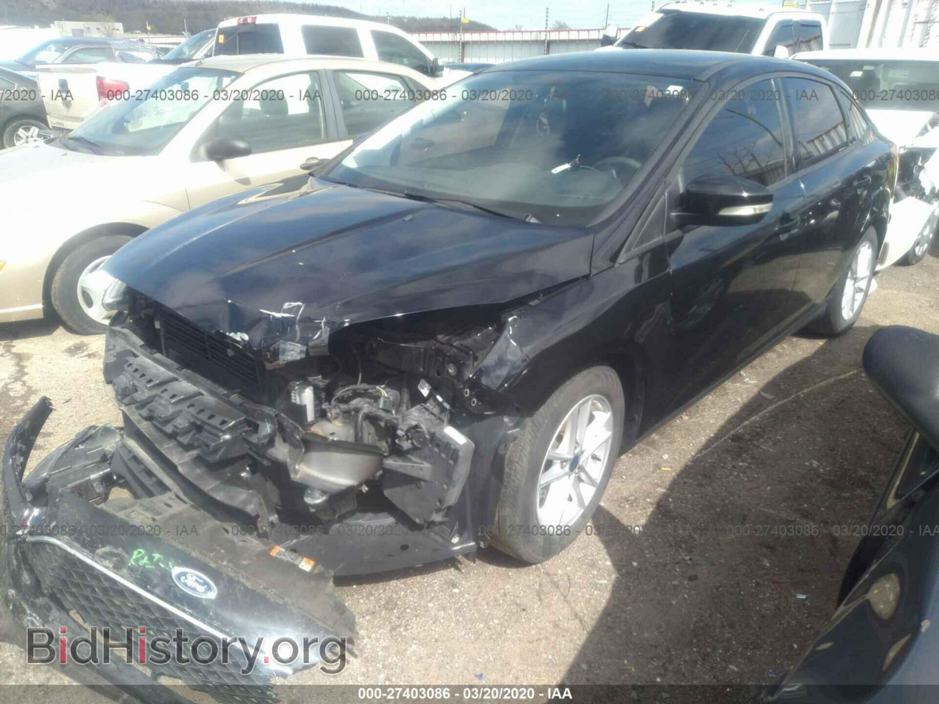 2016 FORD FOCUS - VIN: 1FADP3F21GL369312 - Фото 2