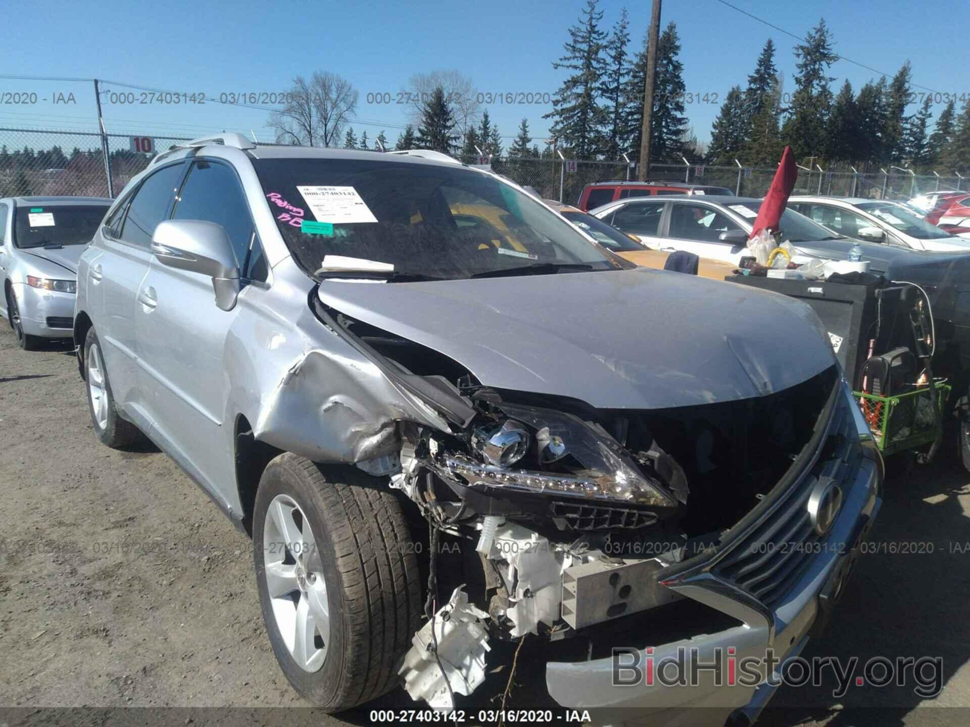 Photo 2T2BK1BA6DC225495 - LEXUS RX 2013