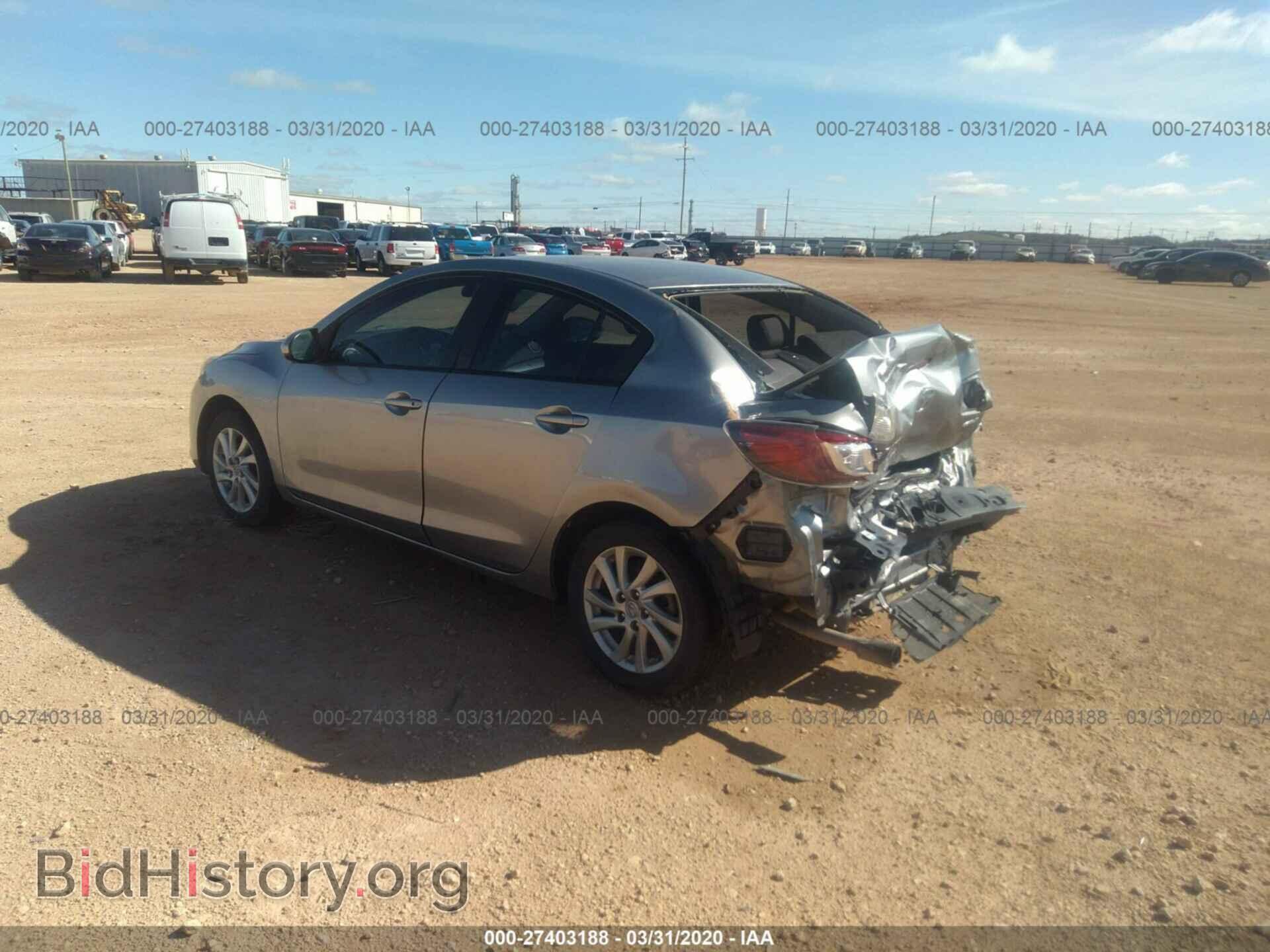 2012 MAZDA 3 - VIN: JM1BL1V70C1629705 - Фото 3