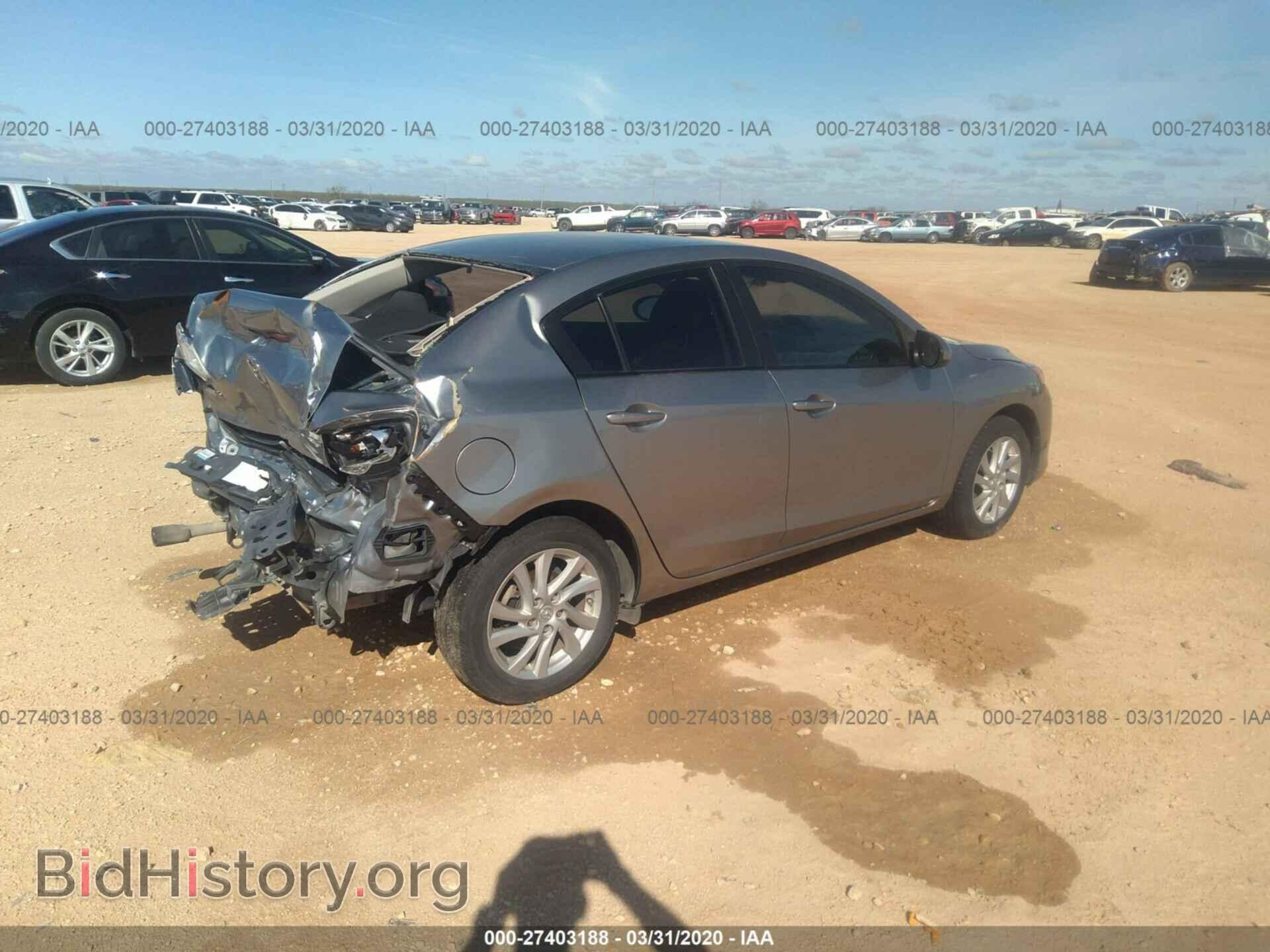 2012 MAZDA 3 - VIN: JM1BL1V70C1629705 - Фото 4
