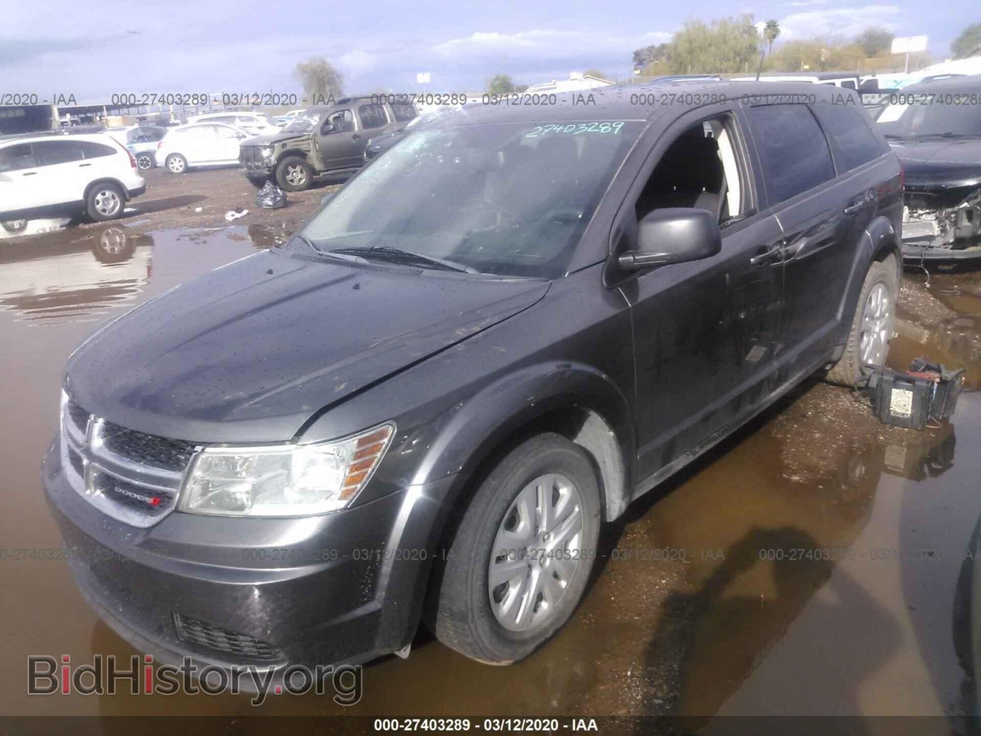 2015 DODGE JOURNEY - VIN: 3C4PDCAB6FT692586 - Фото 2