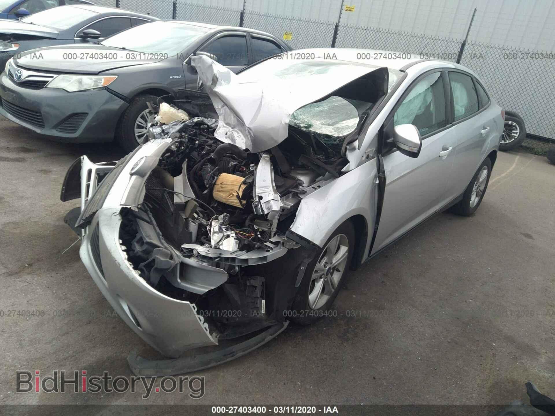 2014 FORD FOCUS - VIN: 1FADP3F29EL375386 - Фото 2