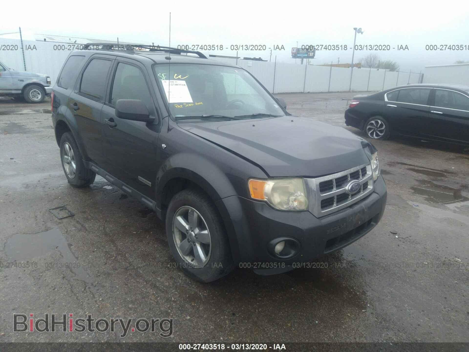 Фотография 1FMCU03128KA82587 - FORD ESCAPE 2008