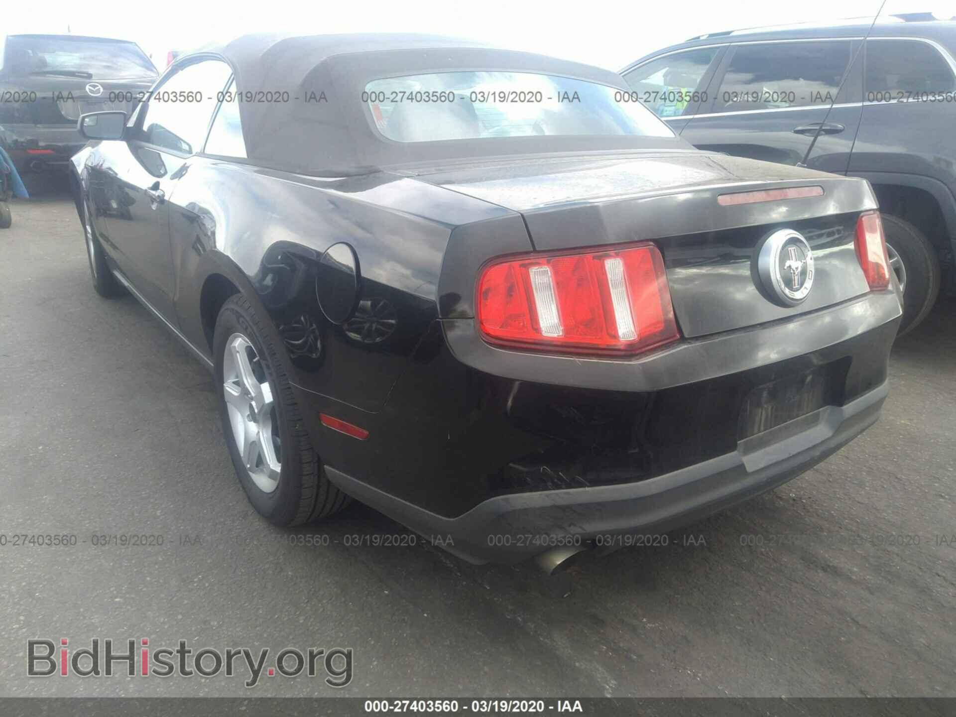 2012 FORD MUSTANG - VIN: 1ZVBP8EM8C5273383 - Фото 3