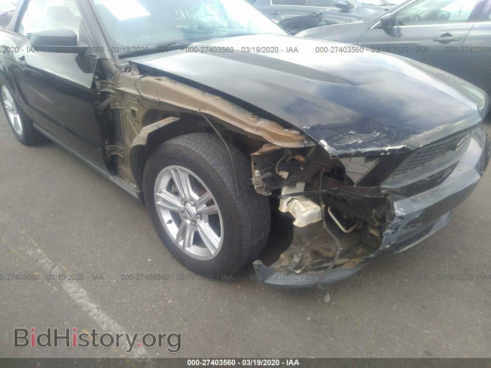 2012 FORD MUSTANG - VIN: 1ZVBP8EM8C5273383 - Фото 6