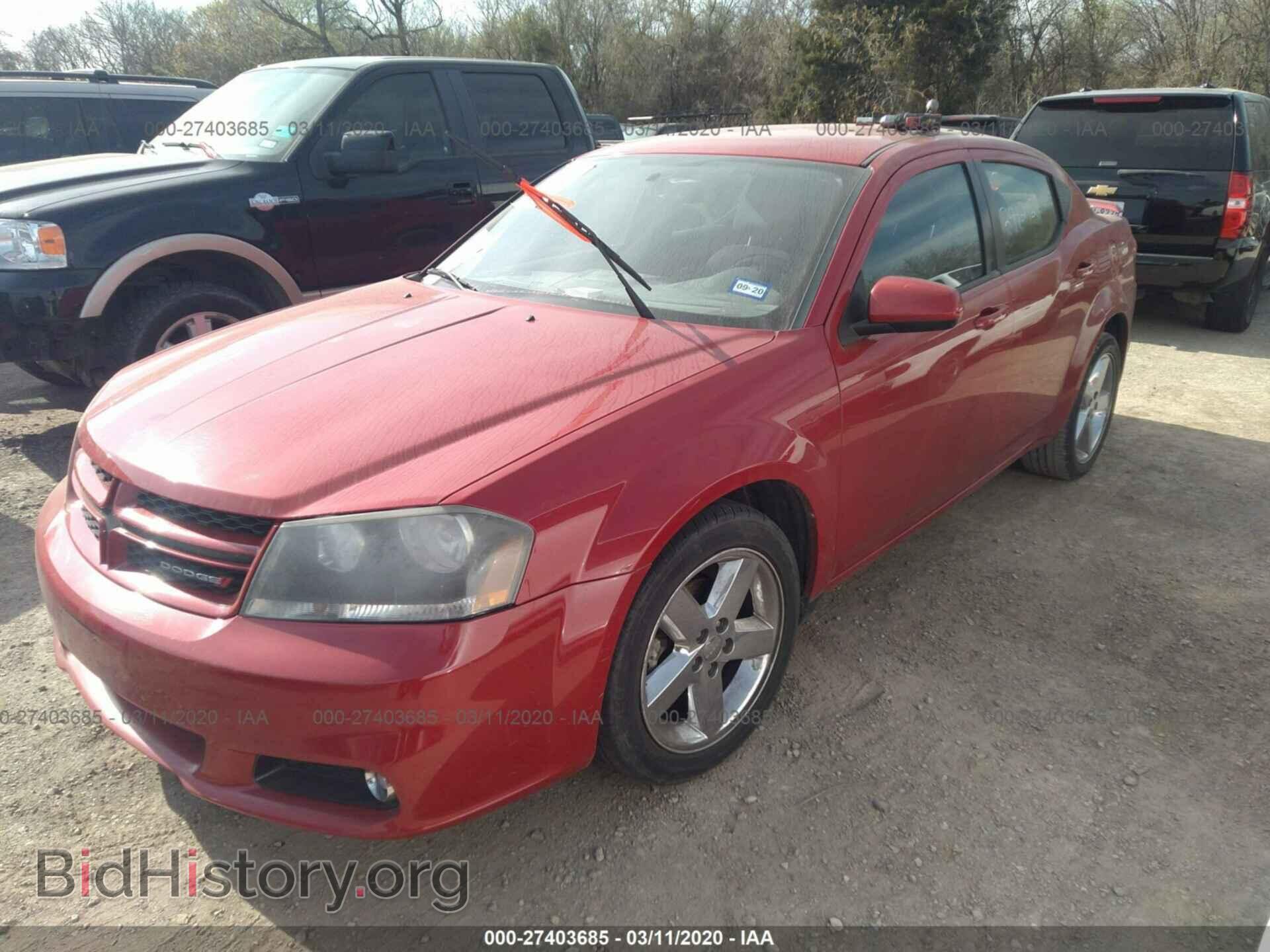 2013 DODGE AVENGER - VIN: 1C3CDZCB7DN520082 - Photo 2