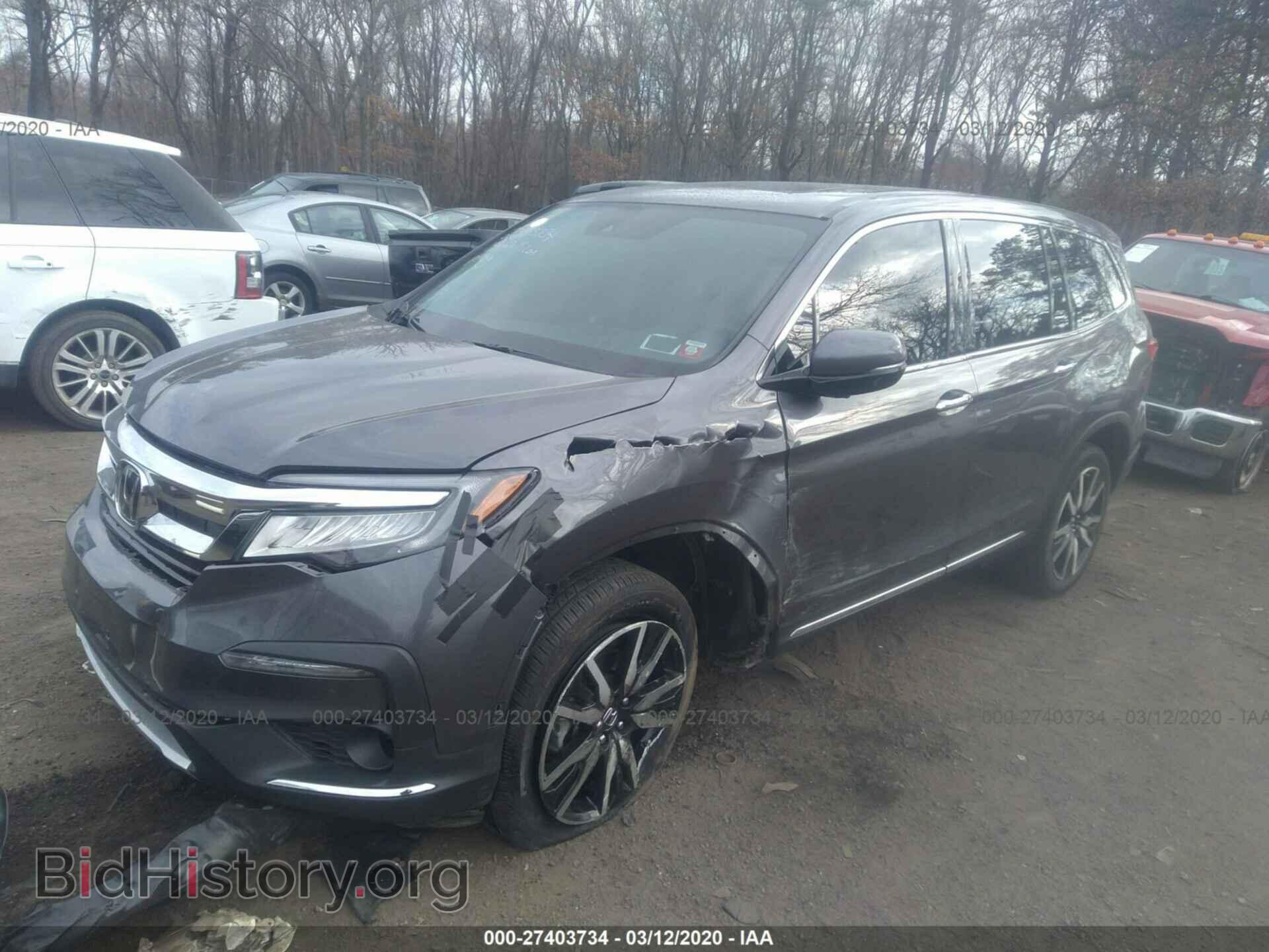 2019 HONDA PILOT - VIN: 5FNYF6H96KB060392 - Фото 2