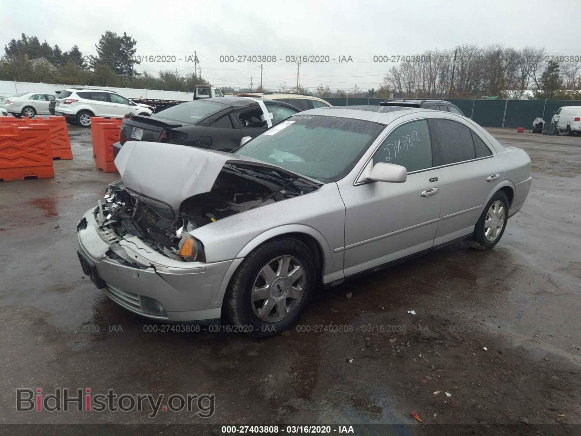 2004 LINCOLN LS - VIN: 1LNHM86S54Y672010 - Фото 2