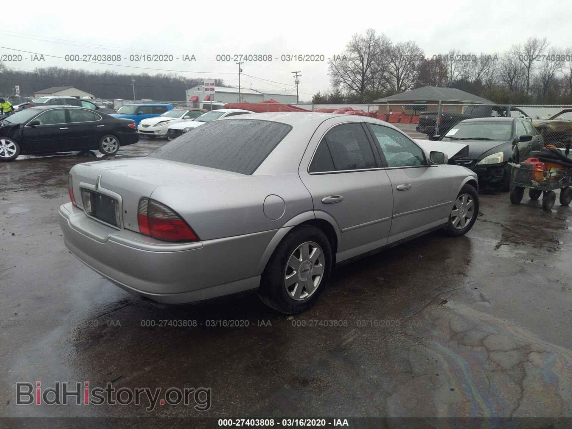 2004 LINCOLN LS - VIN: 1LNHM86S54Y672010 - Фото 4