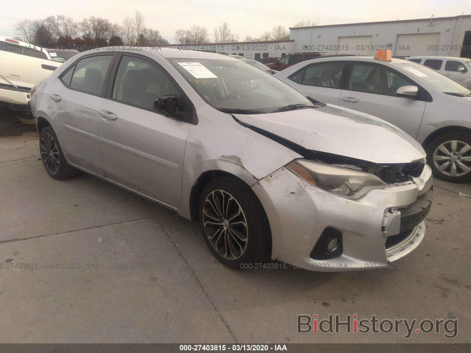 Photo 5YFBURHE8FP231938 - TOYOTA COROLLA 2015