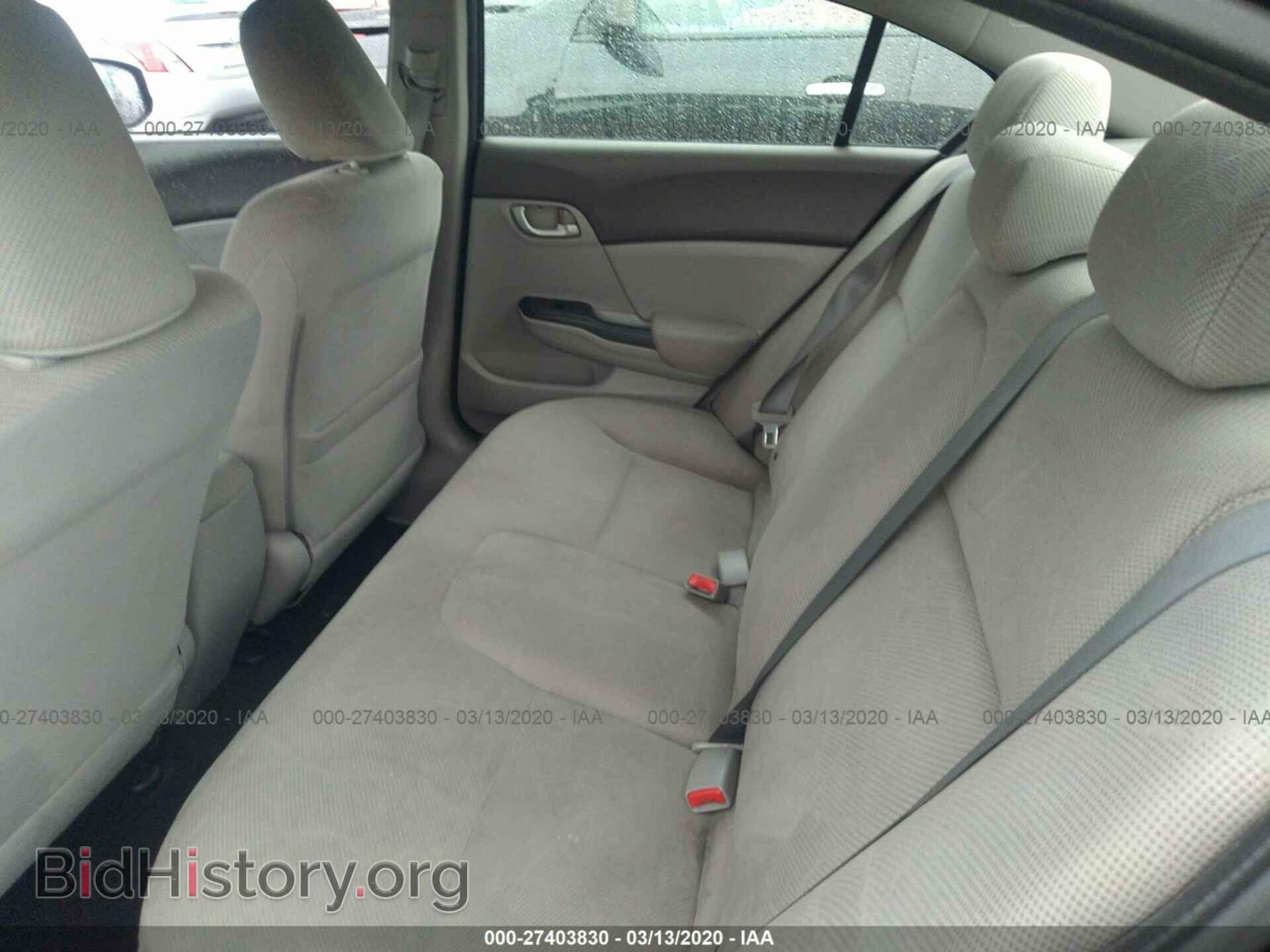 2012 HONDA CIVIC - VIN: 19XFB2F50CE354437 - Фото 8