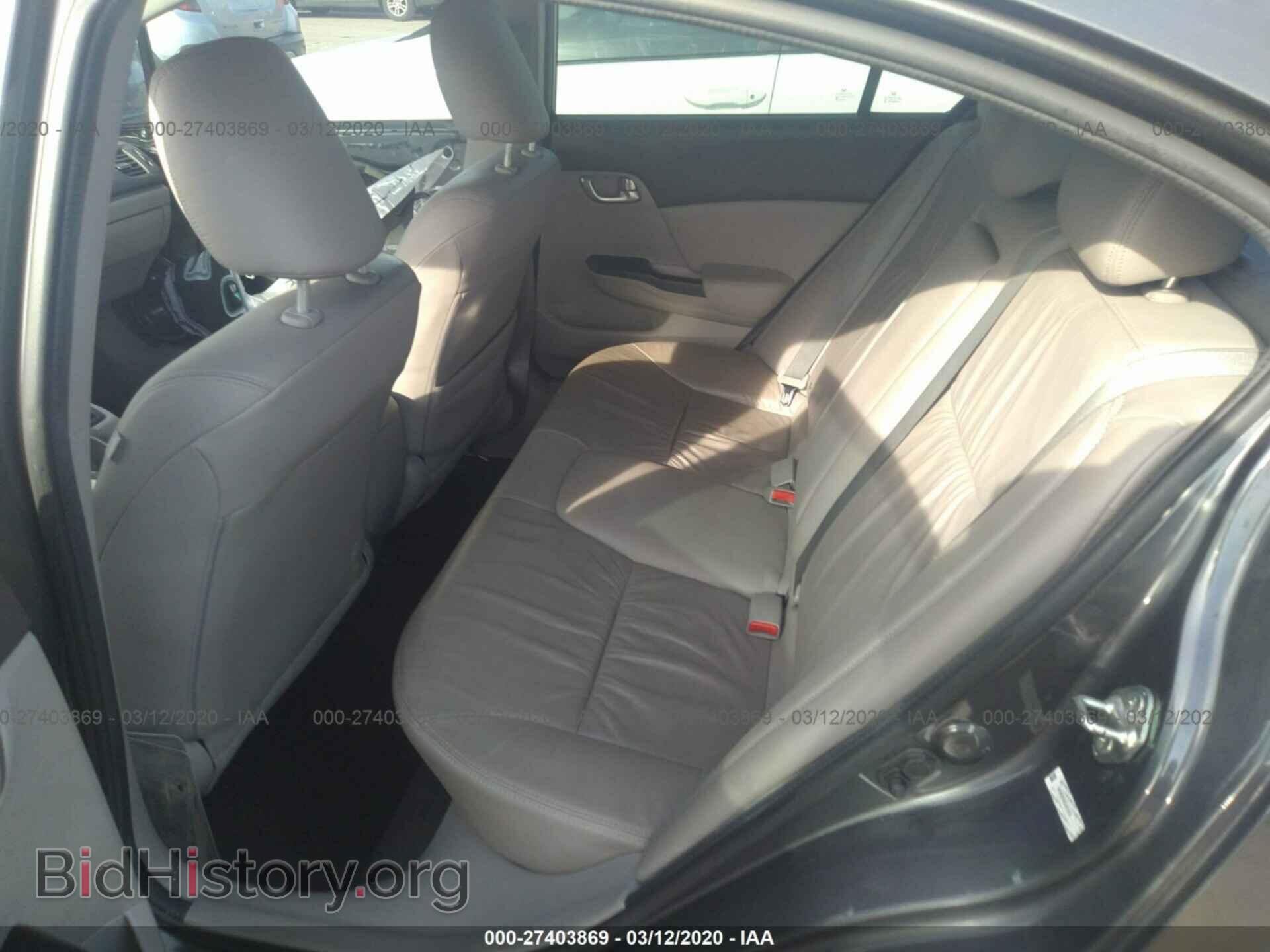 2012 HONDA CIVIC - VIN: 2HGFB2F99CH576578 - Photo 8