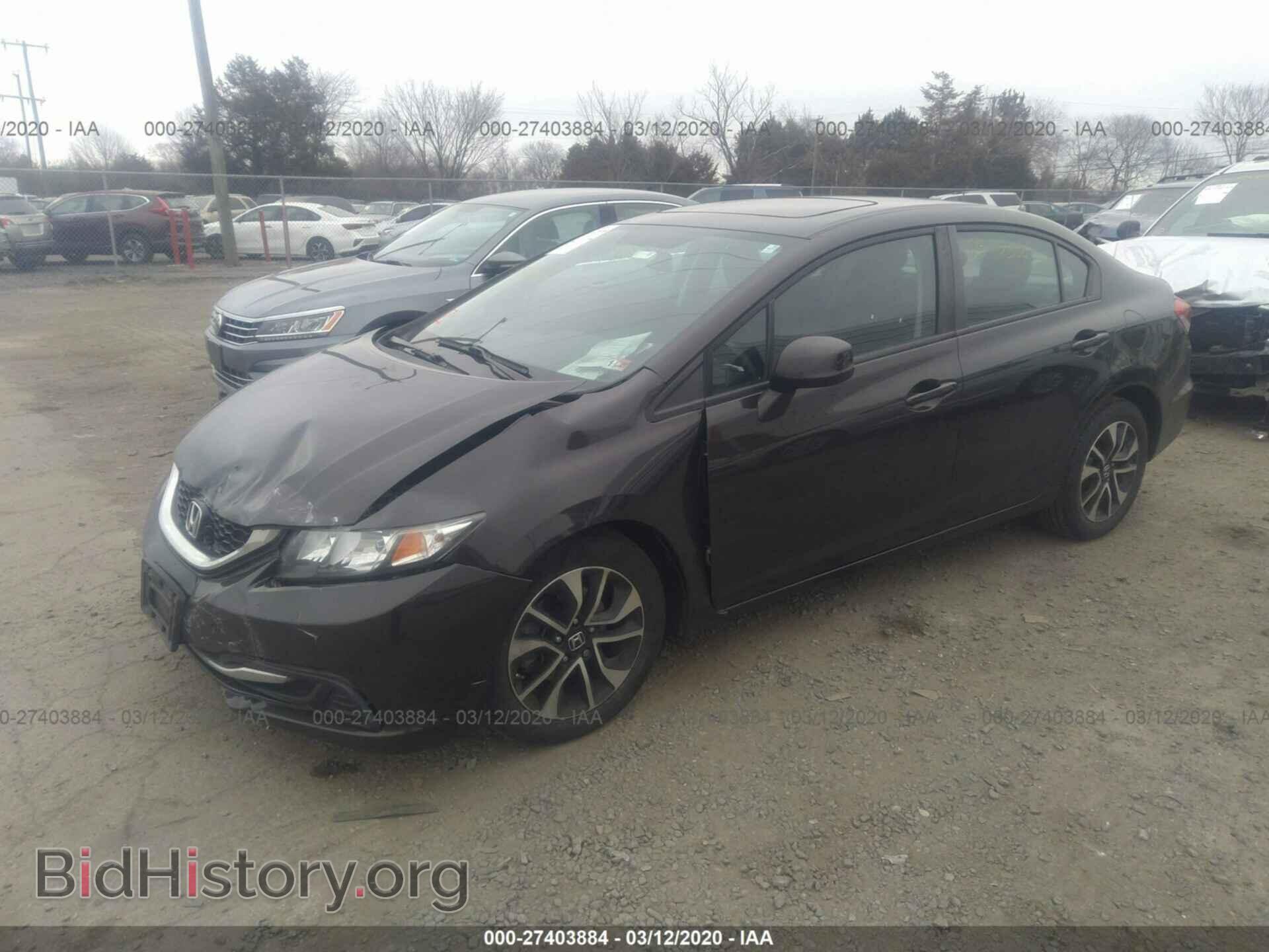 2013 HONDA CIVIC - VIN: 19XFB2F84DE221983 - Фото 2