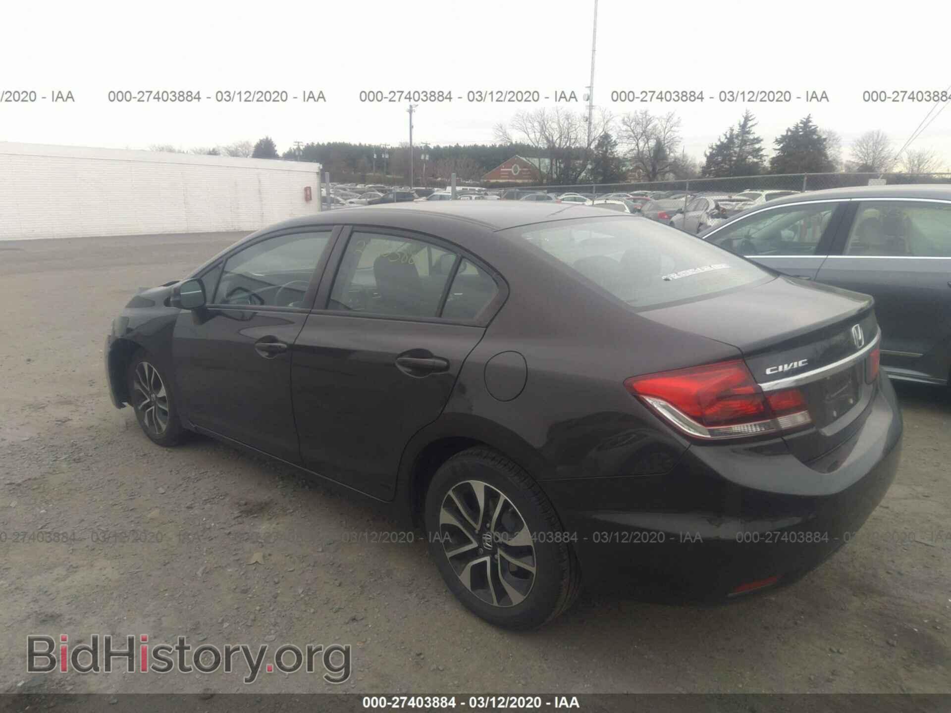 2013 HONDA CIVIC - VIN: 19XFB2F84DE221983 - Фото 3