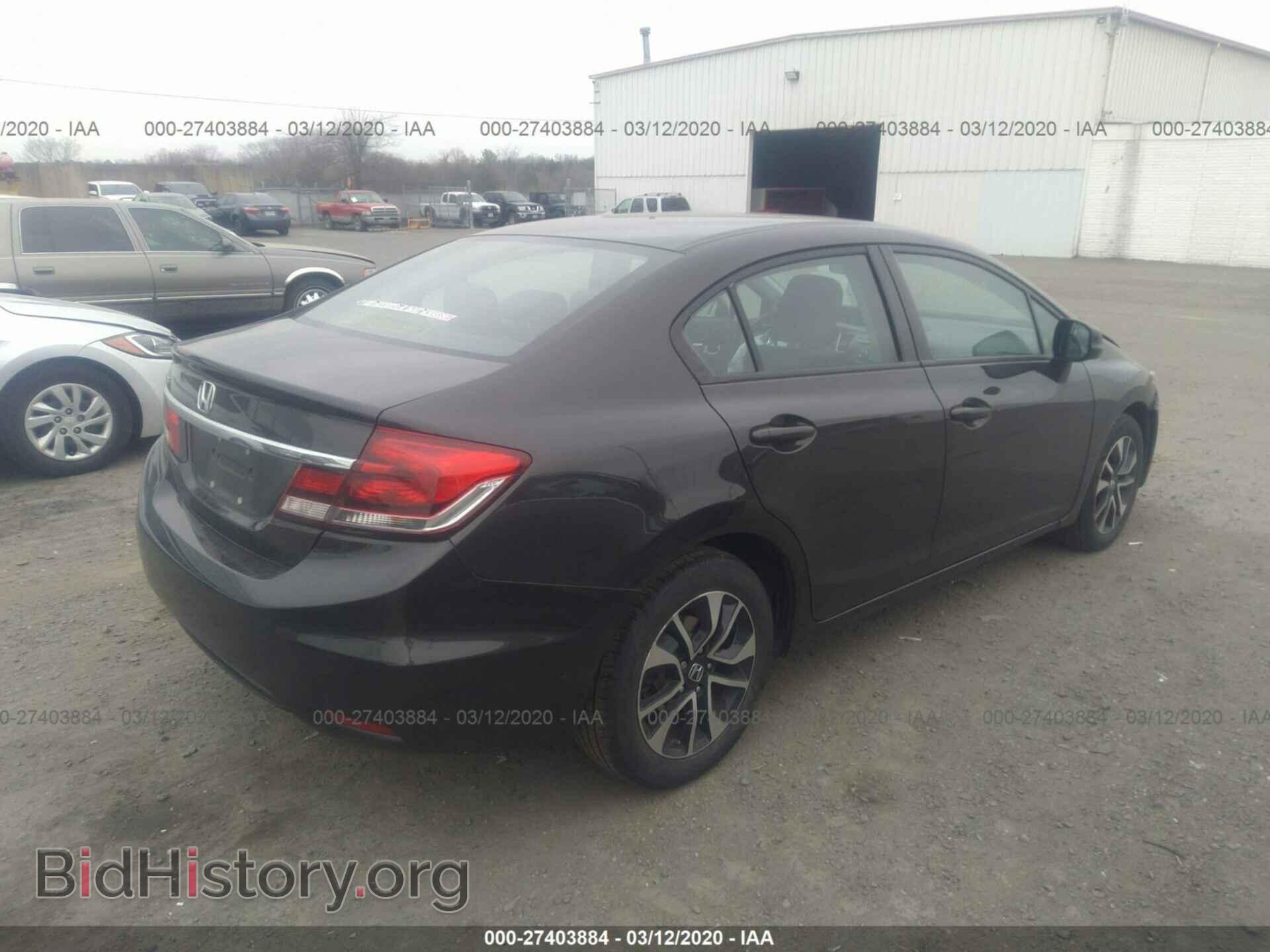 2013 HONDA CIVIC - VIN: 19XFB2F84DE221983 - Фото 4
