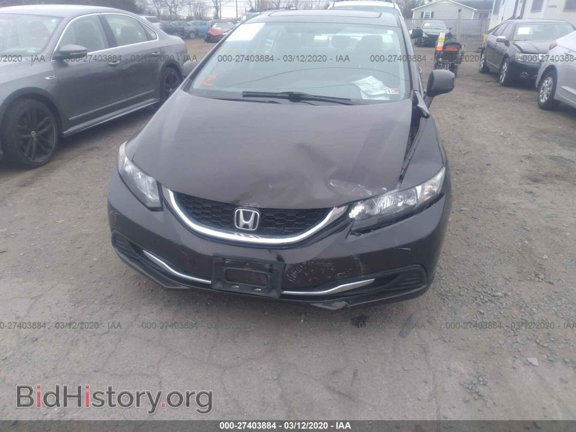 2013 HONDA CIVIC - VIN: 19XFB2F84DE221983 - Фото 6