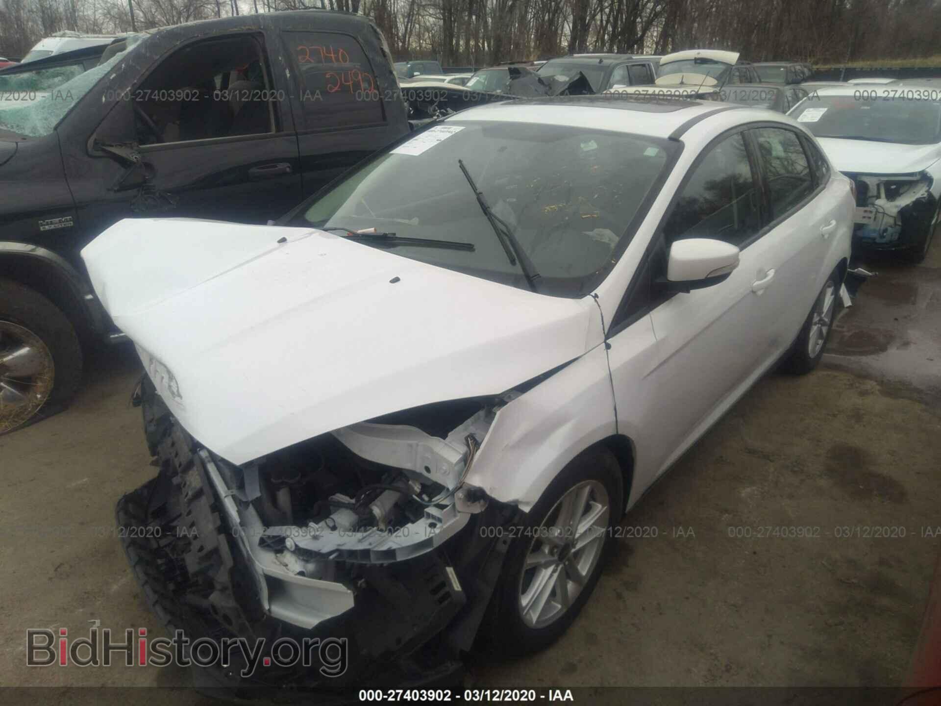 2016 FORD FOCUS - VIN: 1FADP3F25GL269794 - Фото 2