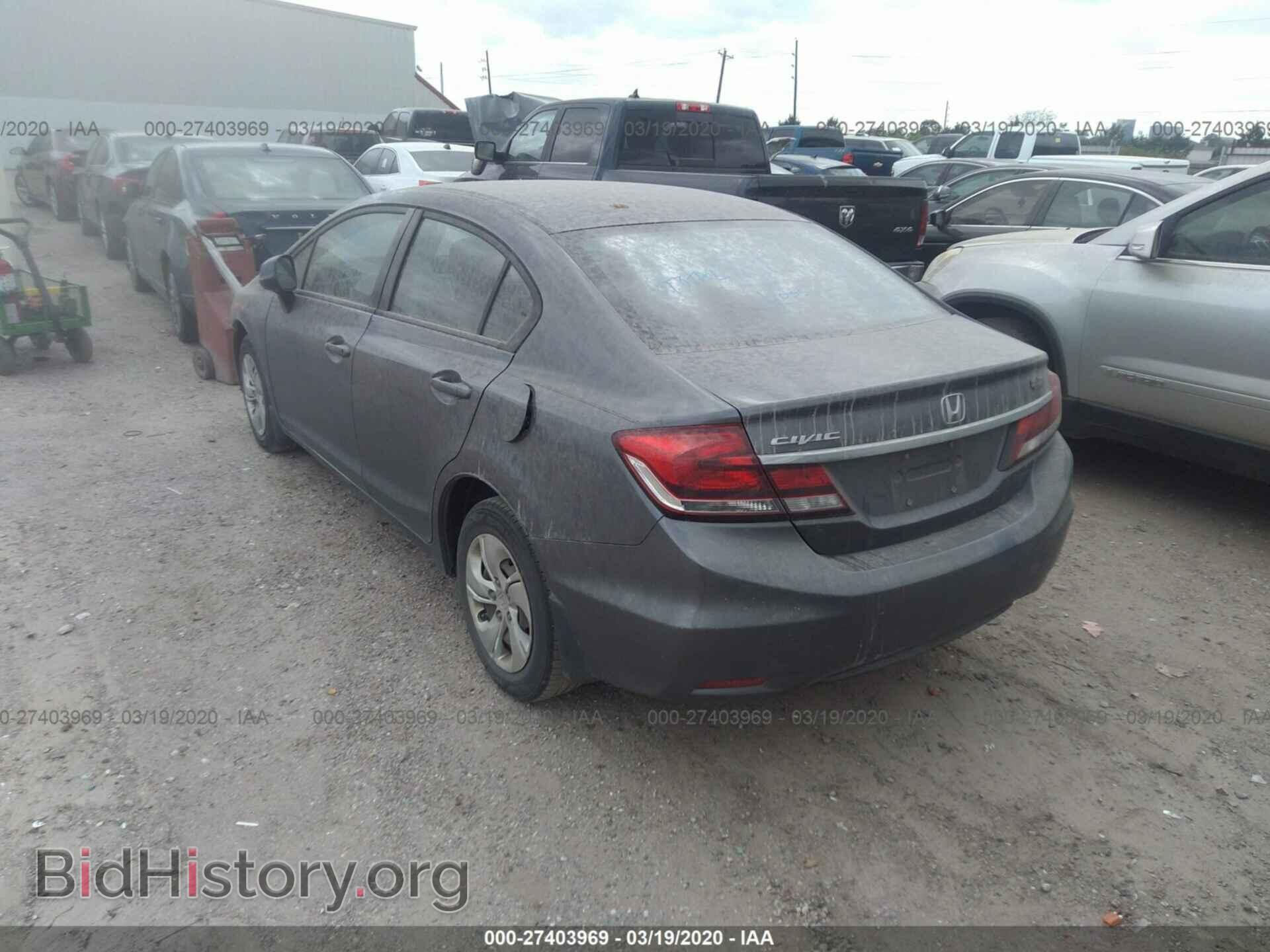 2013 HONDA CIVIC - VIN: 19XFB2F59DE086246 - Фото 3