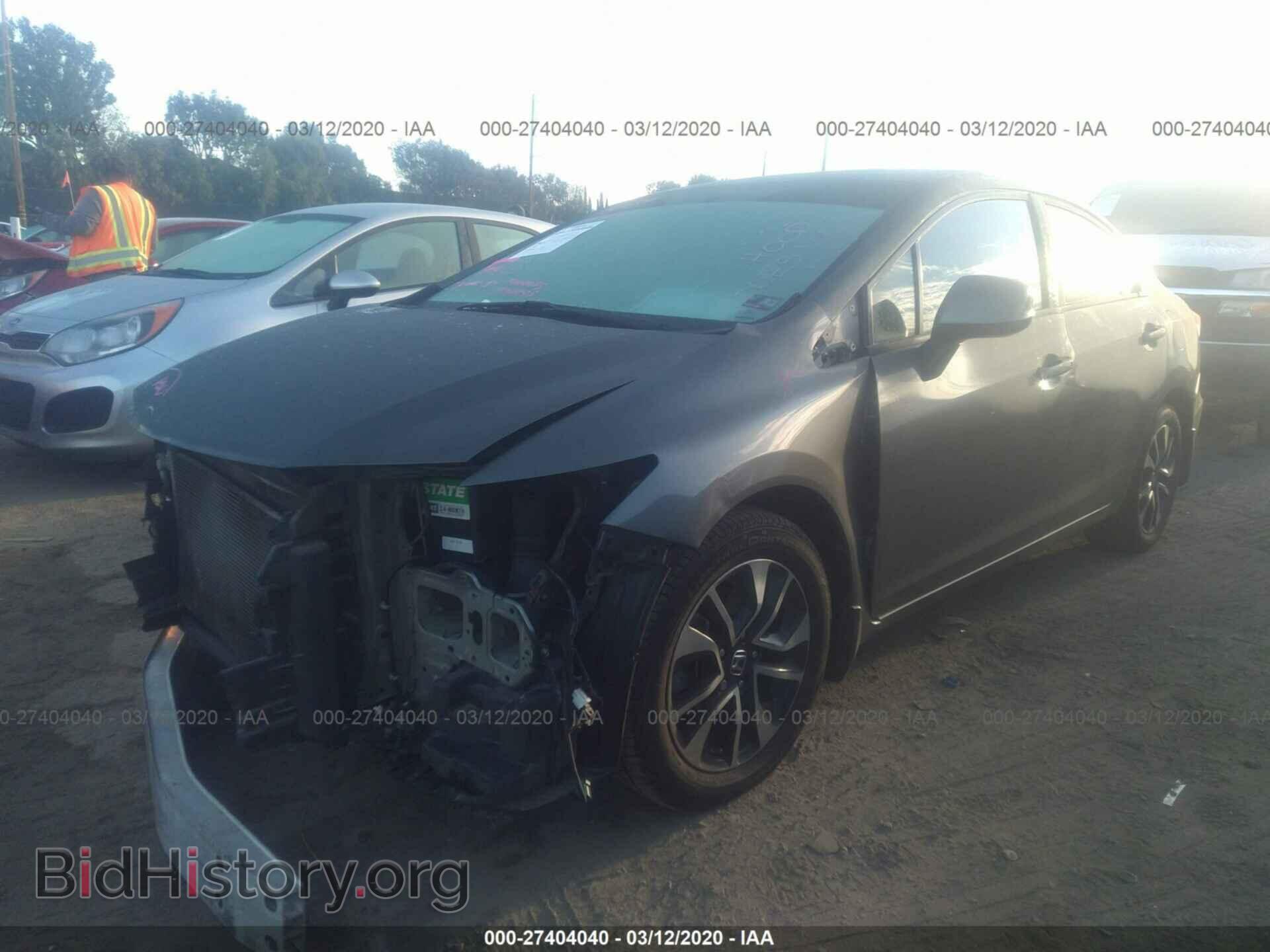 2013 HONDA CIVIC - VIN: 19XFB2F84DE215679 - Фото 2