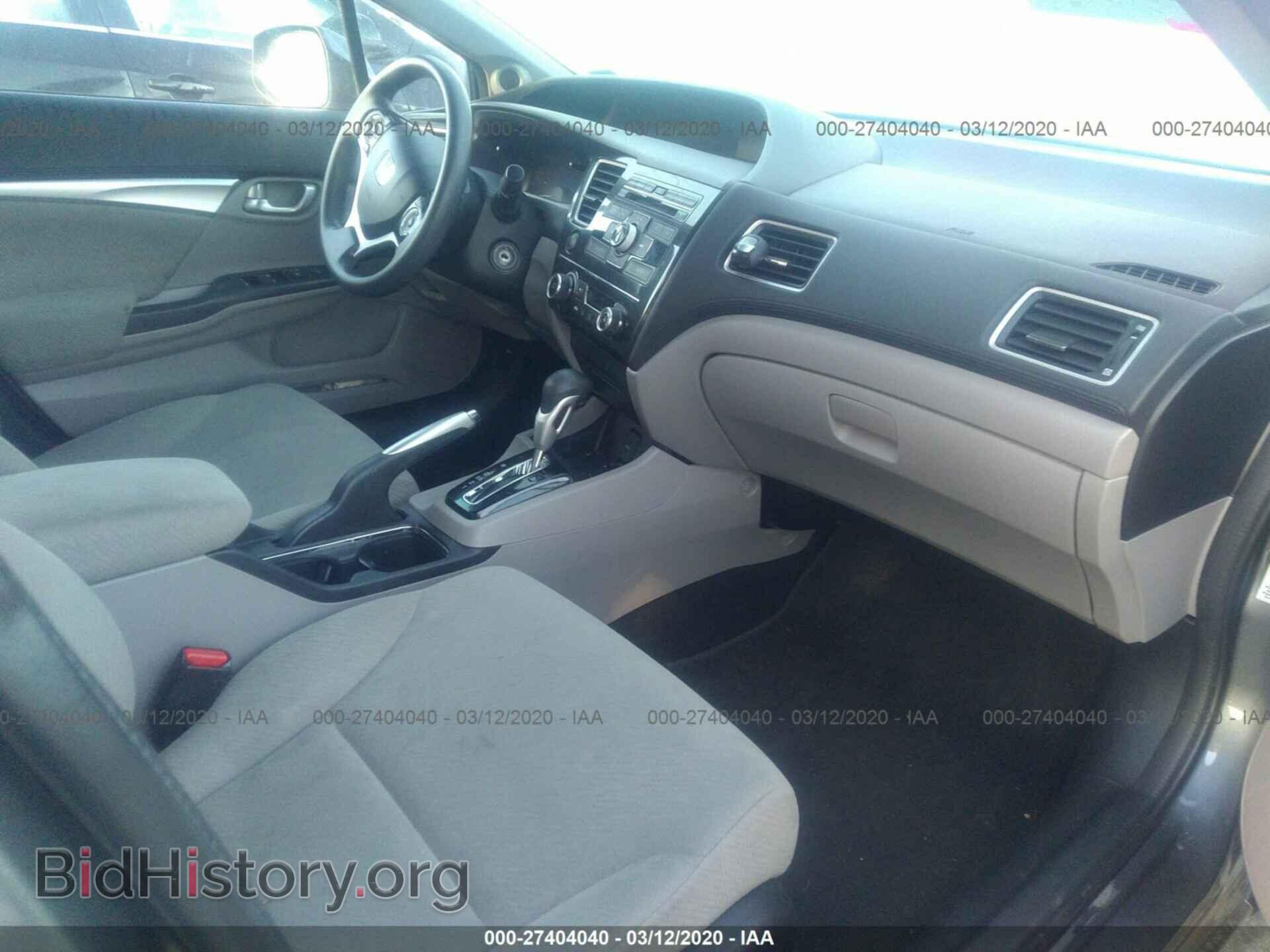 2013 HONDA CIVIC - VIN: 19XFB2F84DE215679 - Фото 5