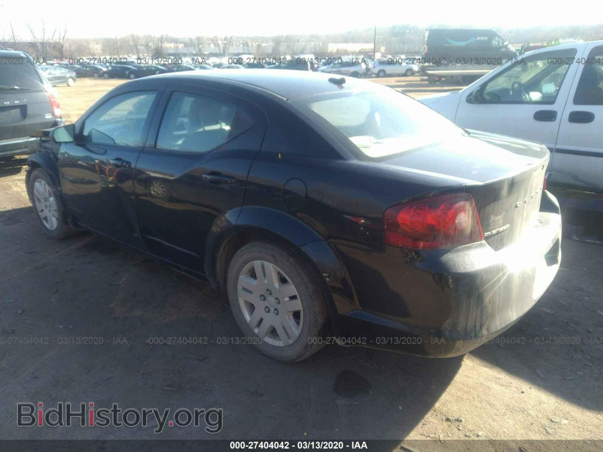 2012 DODGE AVENGER - VIN: 1C3CDZAB9CN167605 - Фото 3