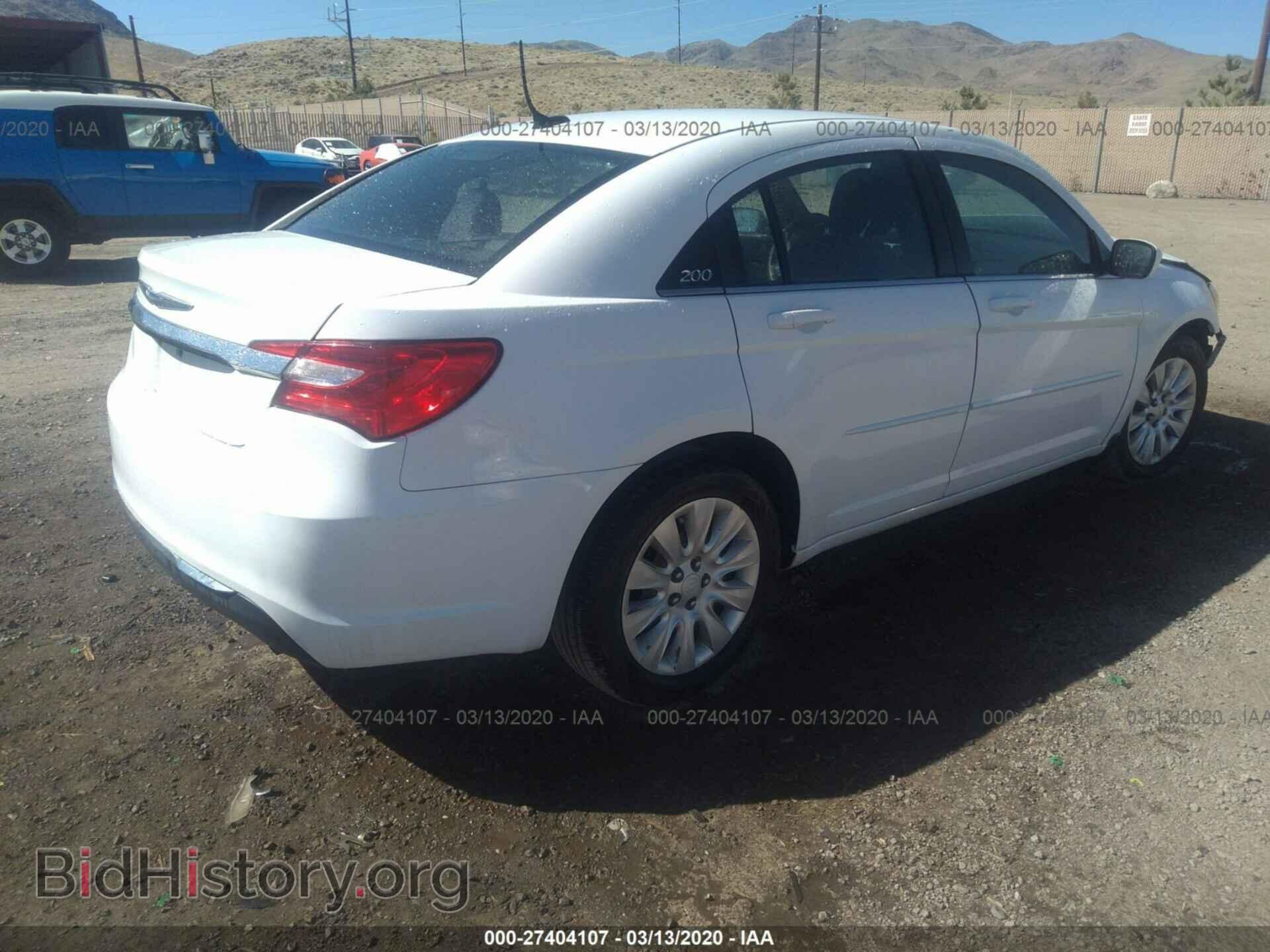 2012 CHRYSLER 200 - VIN: 1C3CCBAB7CN201566 - Фото 4