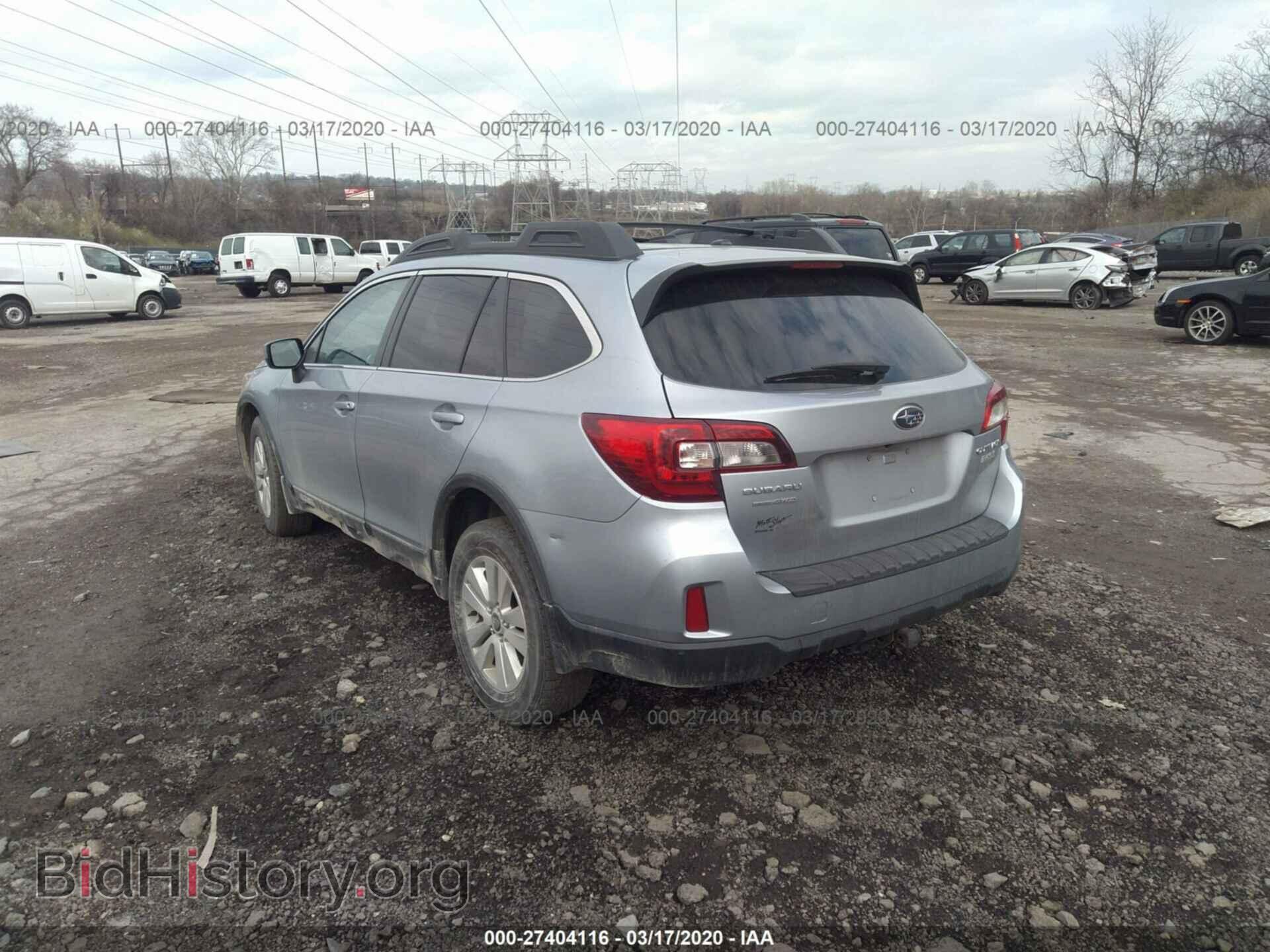 2015 SUBARU OUTBACK - VIN: 4S4BSAEC4F3222376 - Фото 3