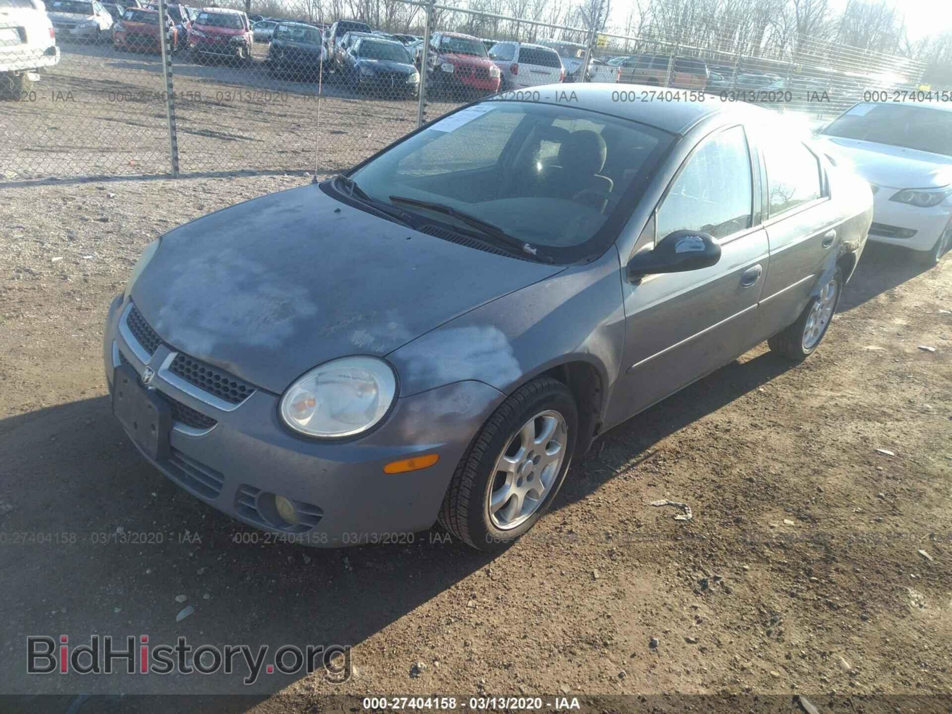 2005 DODGE NEON - VIN: 1B3ES56CX5D252354 - Фото 2