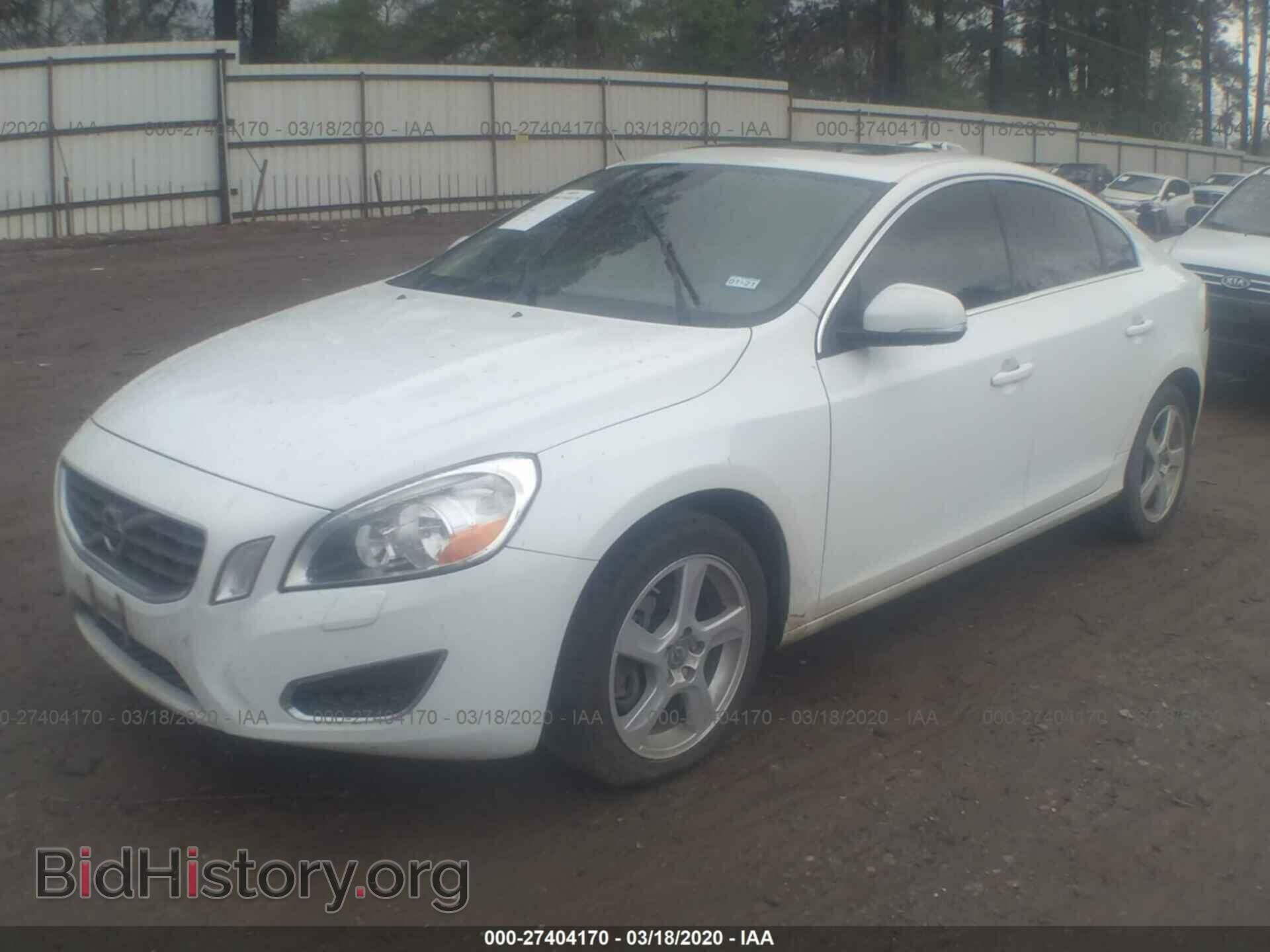 2012 VOLVO S60 - VIN: YV1622FS8C2042346 - Фото 2