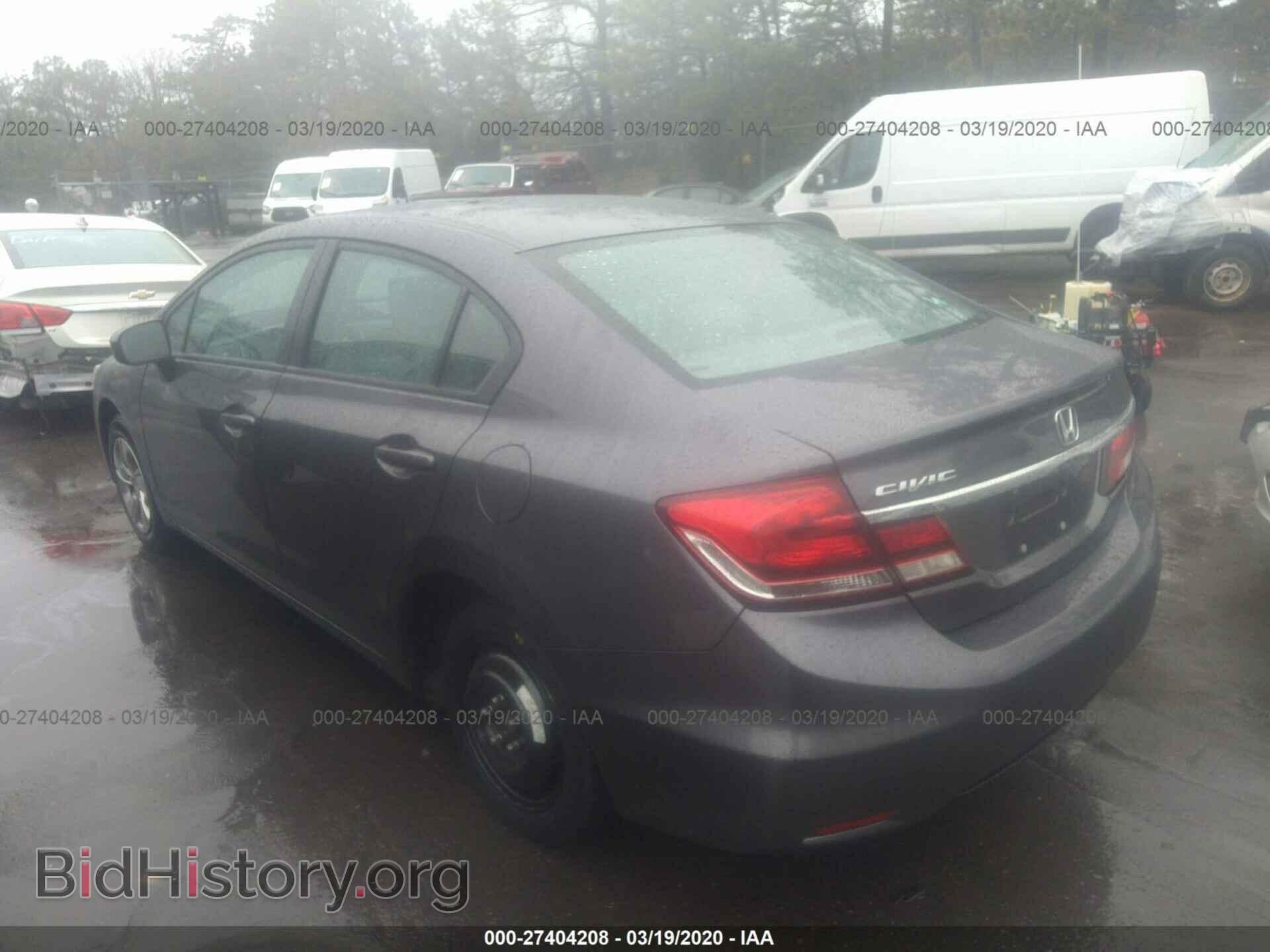 2014 HONDA CIVIC - VIN: 2HGFB2F50EH548135 - Фото 3