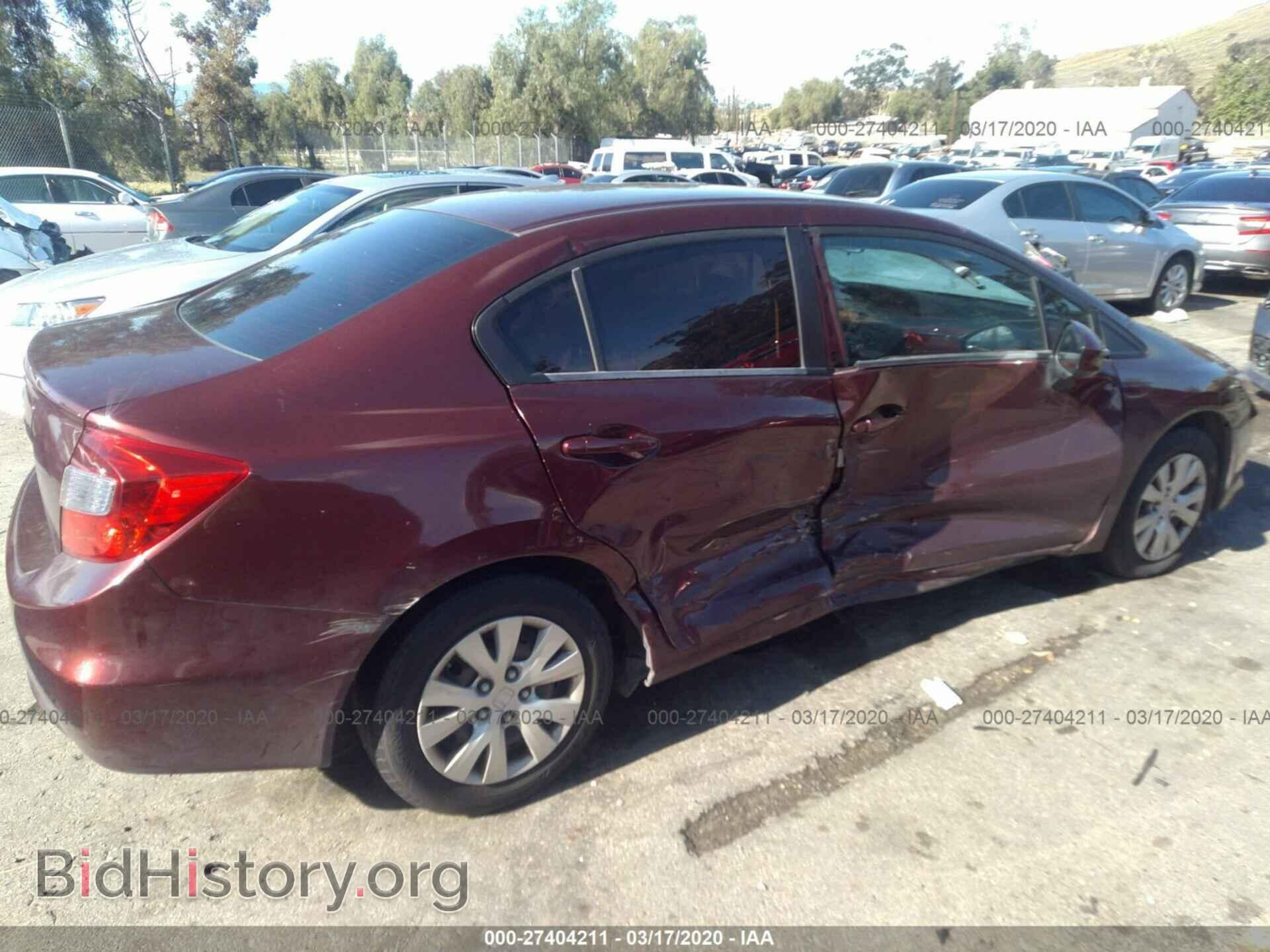 2012 HONDA CIVIC - VIN: 19XFB2F59CE360690 - Photo 6