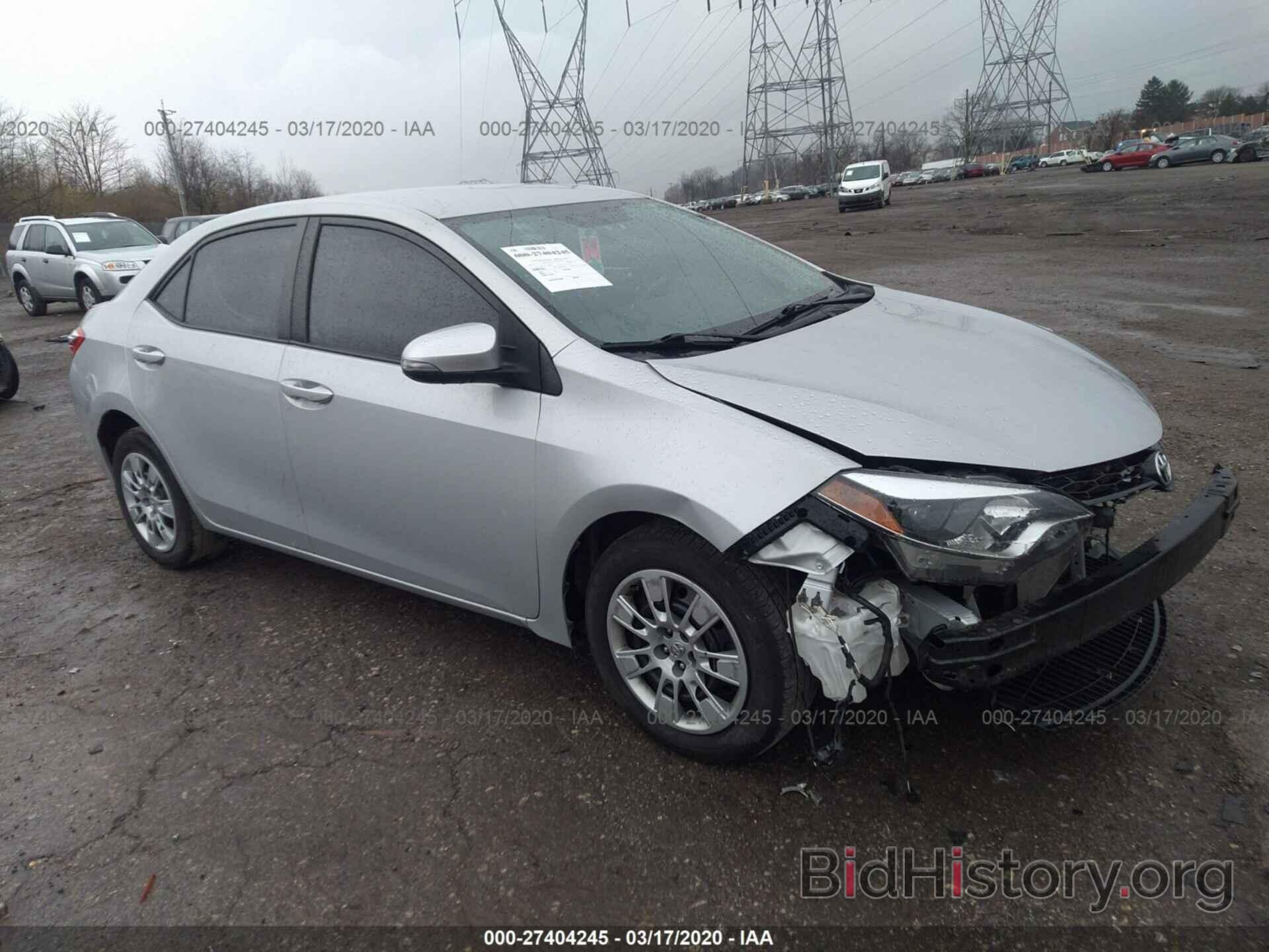 Photo 2T1BURHE1FC438638 - TOYOTA COROLLA 2015