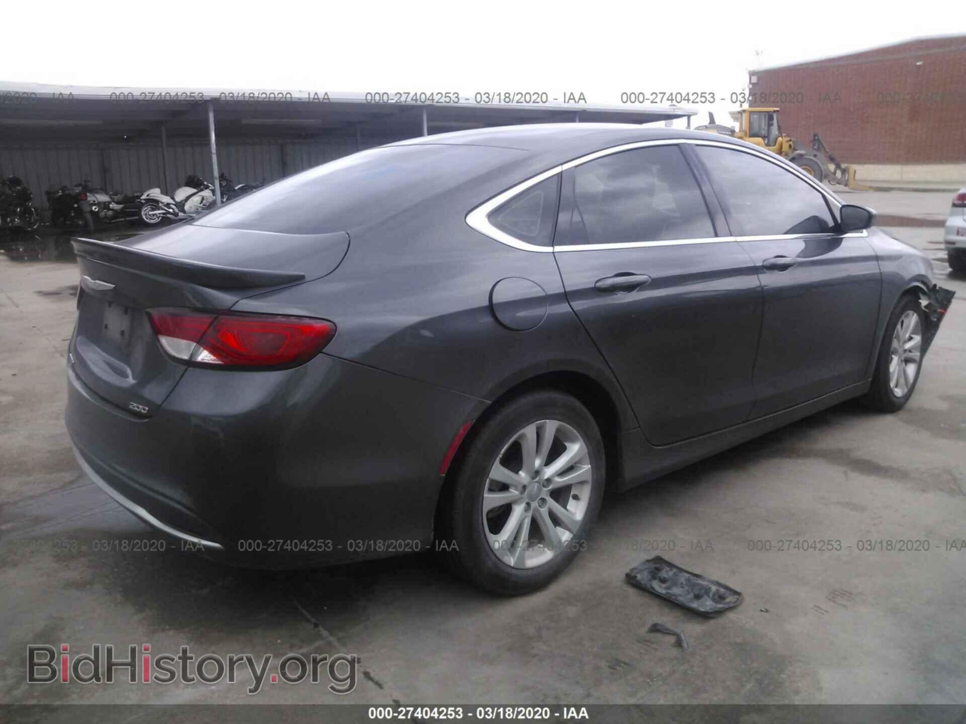 2015 CHRYSLER 200 - VIN: 1C3CCCAB8FN652399 - Photo 4