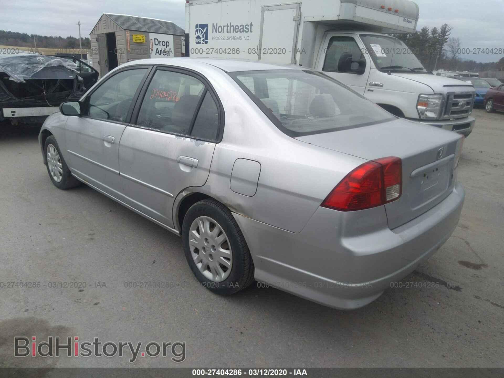 2005 HONDA CIVIC - VIN: 2HGES15565H503580 - Фото 3