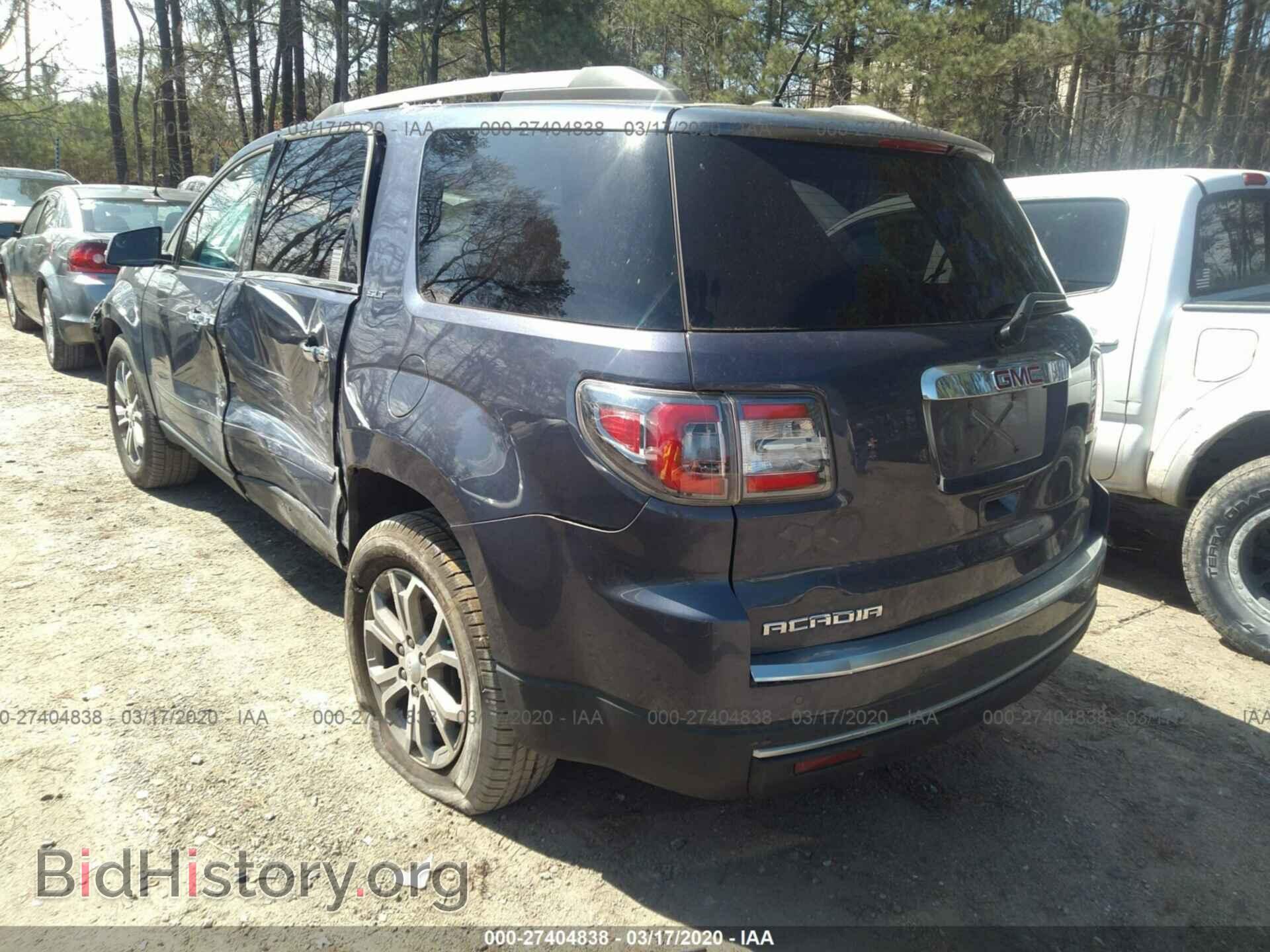 2014 GMC ACADIA - VIN: 1GKKRRKDXEJ167104 - Фото 3