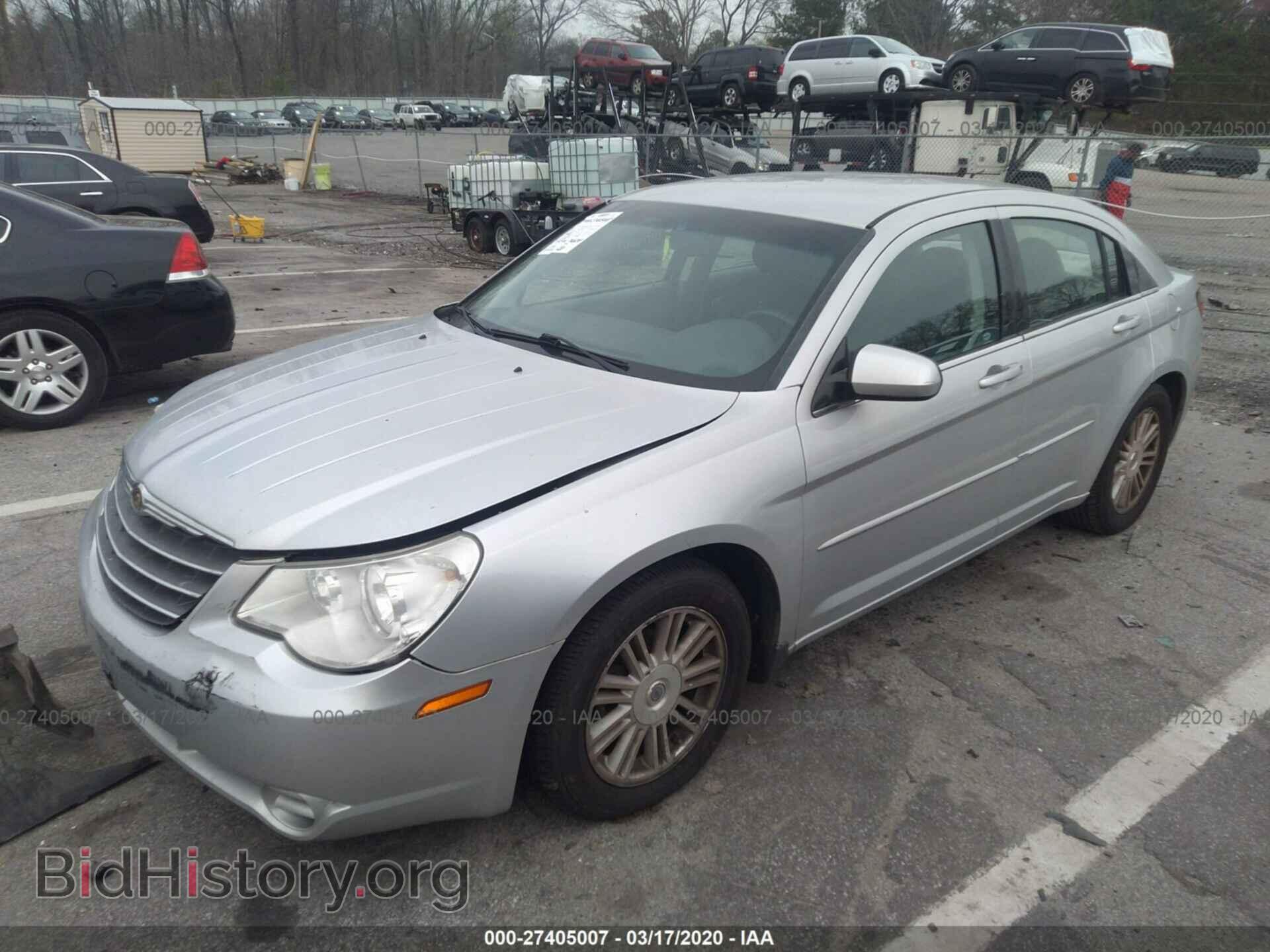 2007 CHRYSLER SEBRING - VIN: 1C3LC56K57N566215 - Фото 2