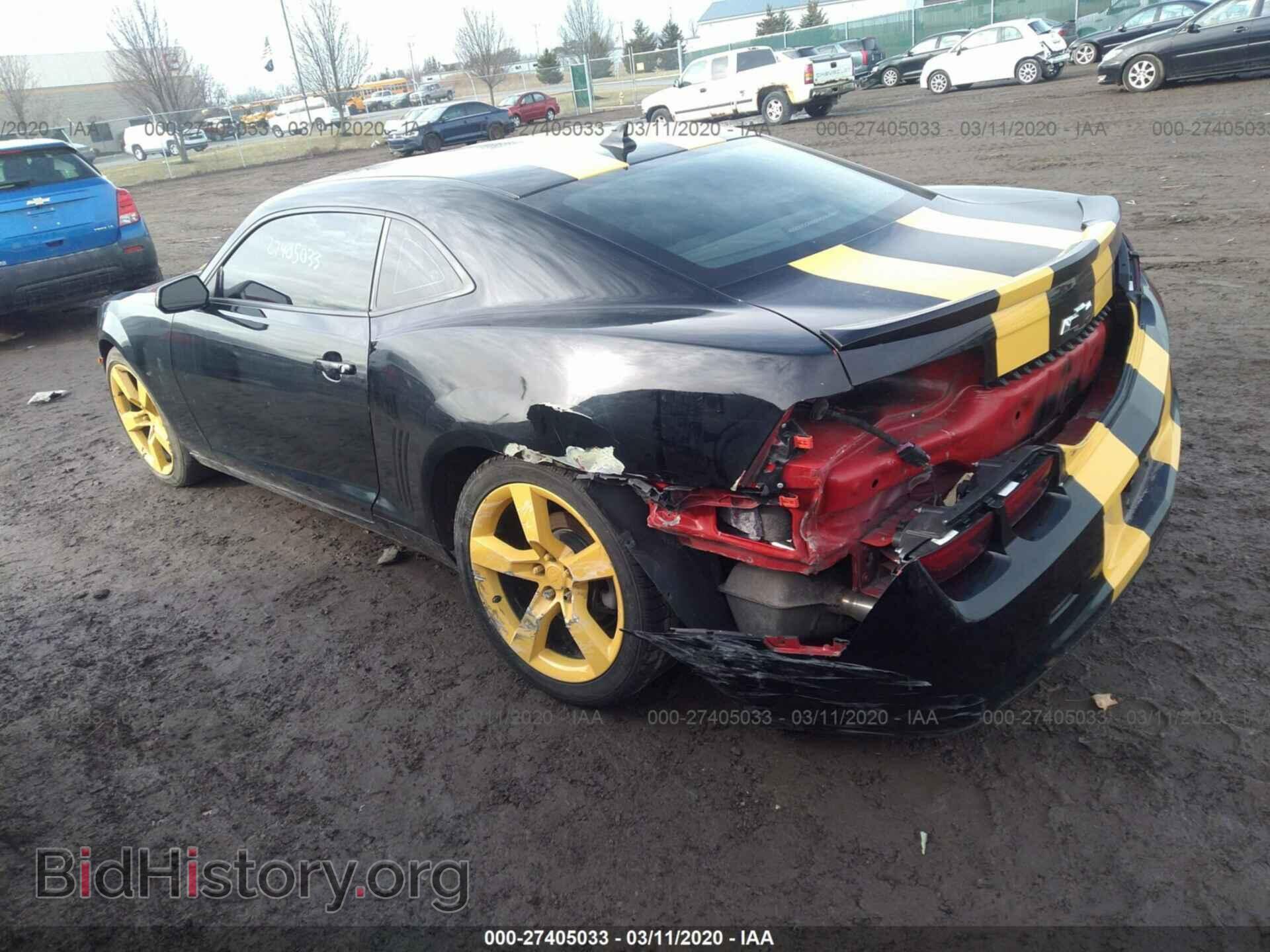 2012 CHEVROLET CAMARO - VIN: 2G1FB1E30C9128934 - Фото 3