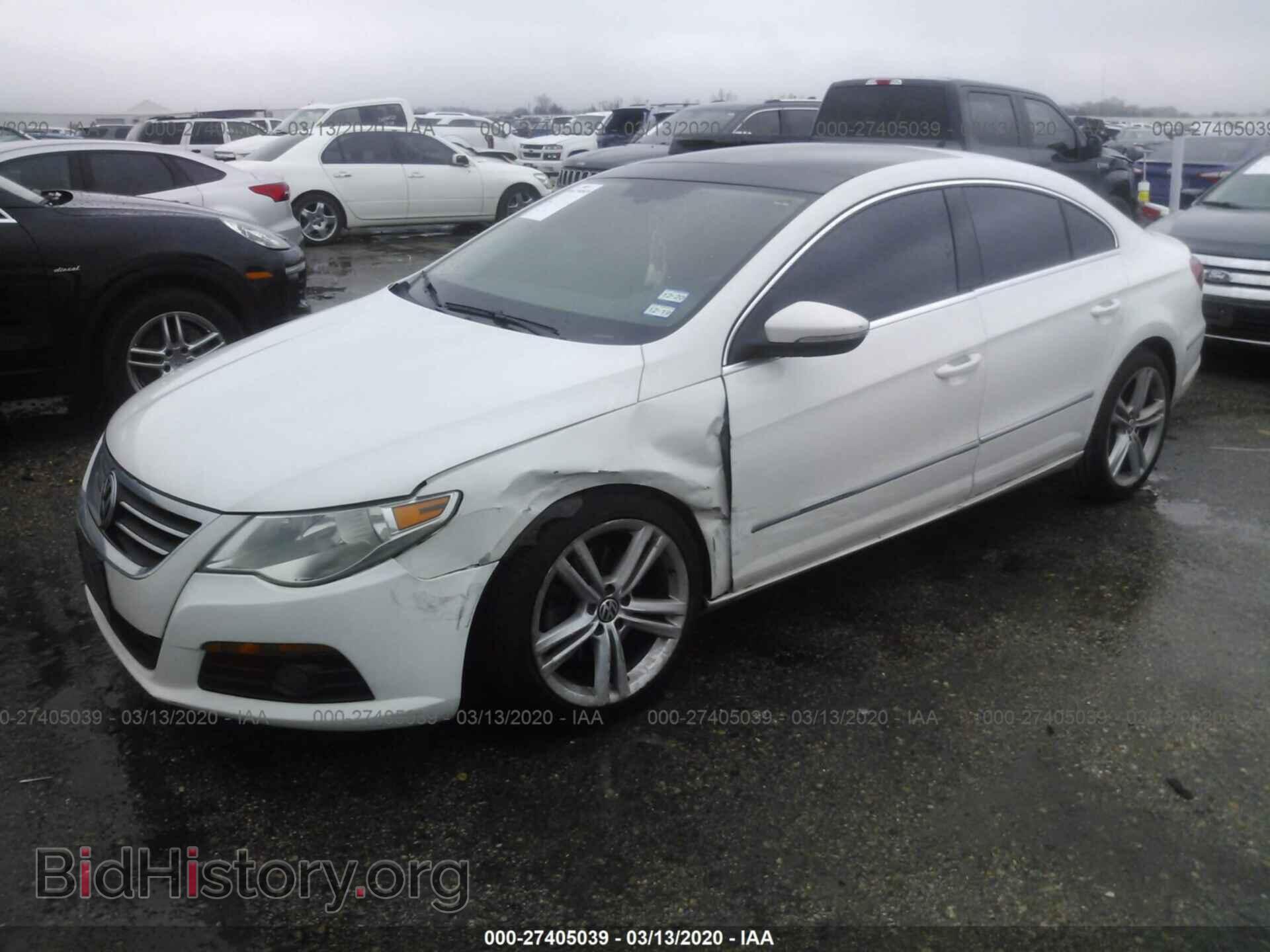 2011 VOLKSWAGEN CC - VIN: WVWHP7AN9BE731114 - Фото 2