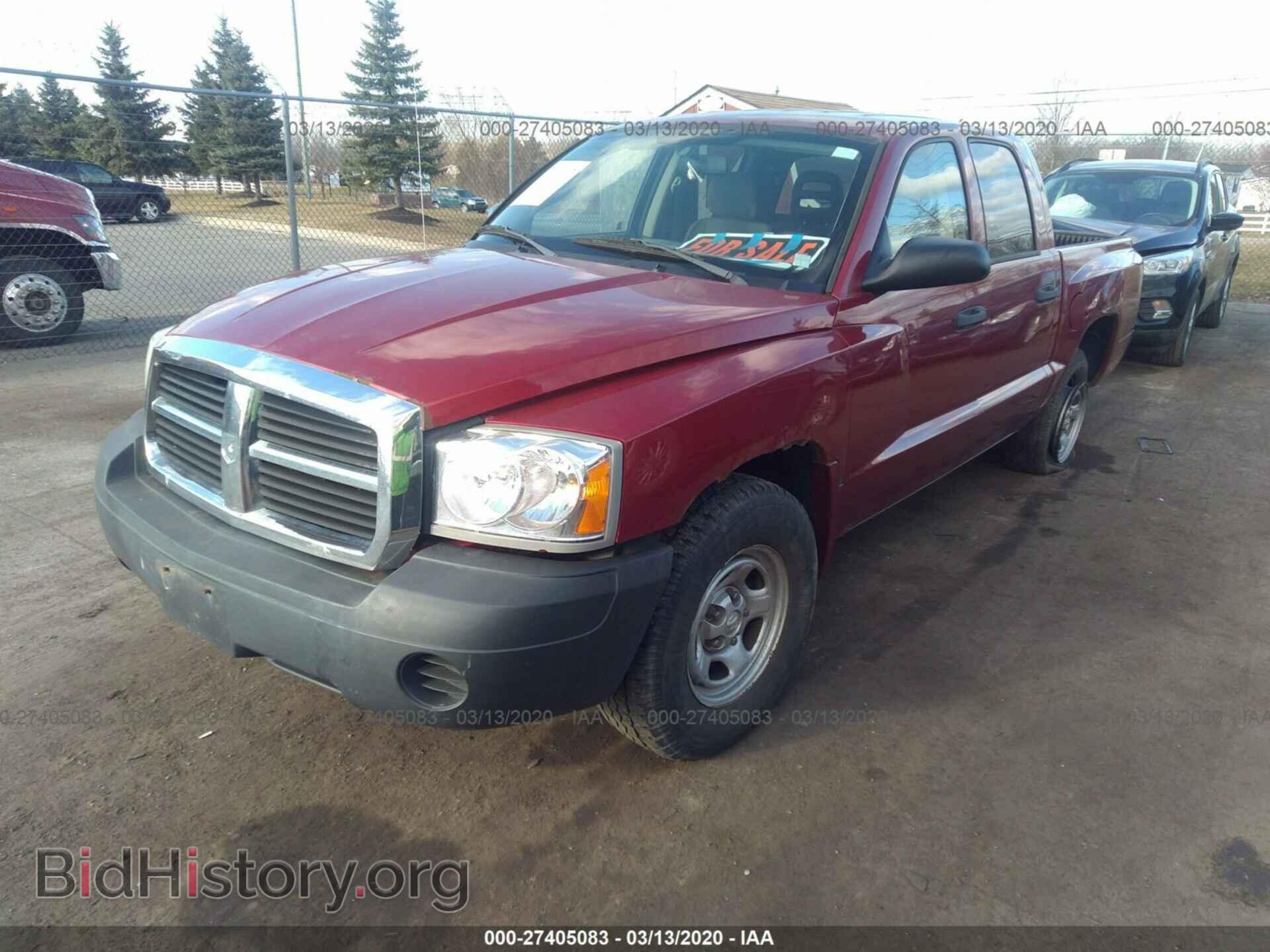2006 DODGE DAKOTA - VIN: 1D7HE28K06S514665 - Фото 2