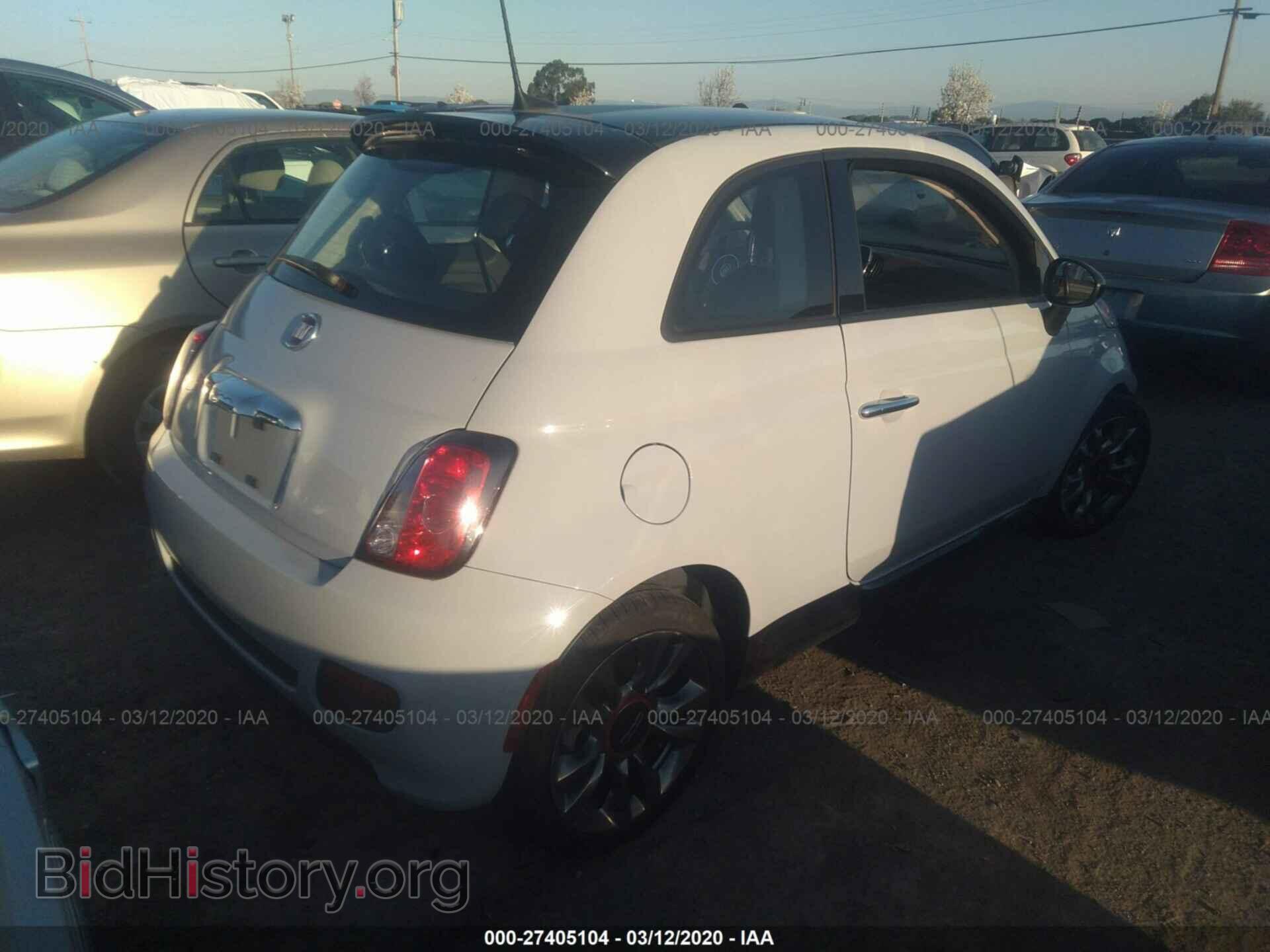 2017 FIAT 500 - VIN: 3C3CFFKR2HT694459 - Фото 4