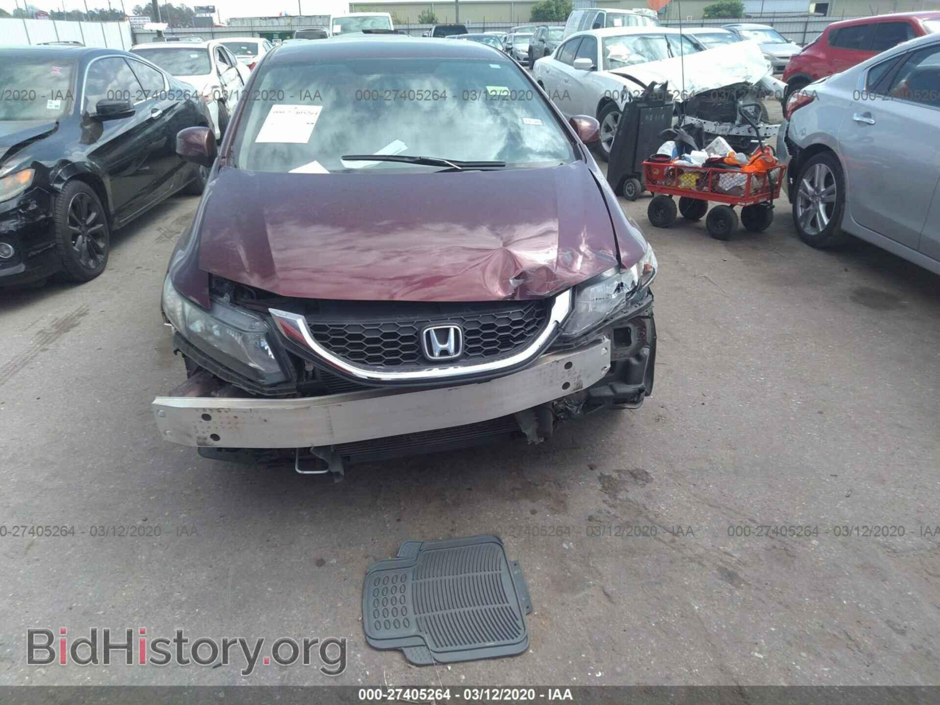 2013 HONDA CIVIC - VIN: 19XFB2F57DE078405 - Фото 6