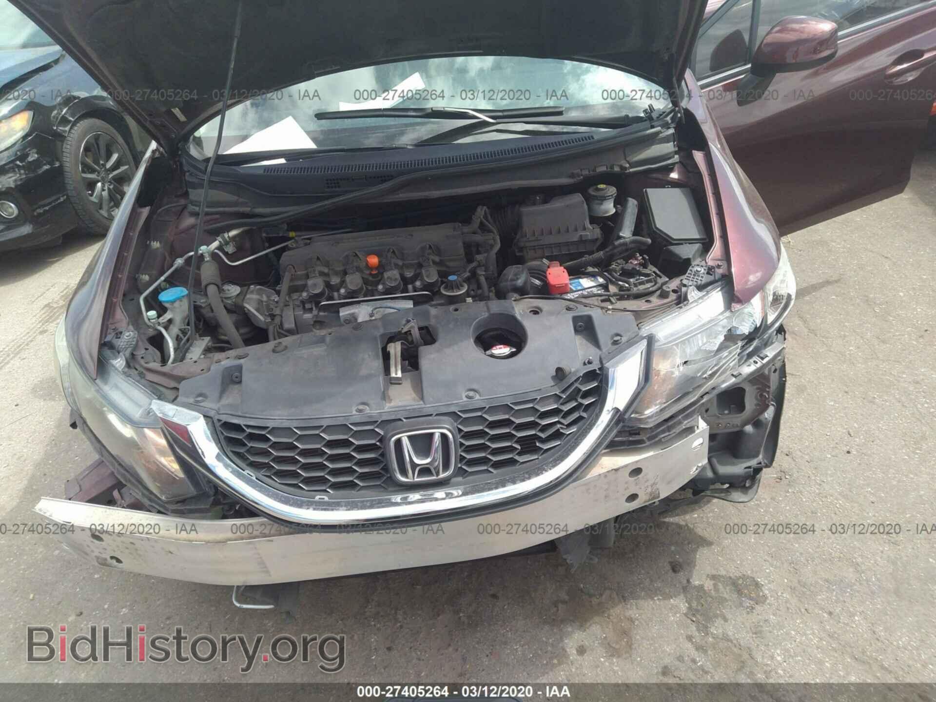 2013 HONDA CIVIC - VIN: 19XFB2F57DE078405 - Фото 10